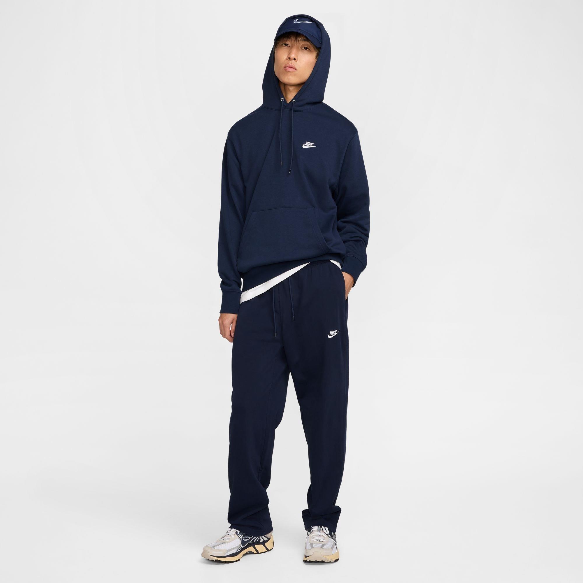 Obsidian - Nike - Sportswear Club Men's Knit Open-Hem Pants - 4