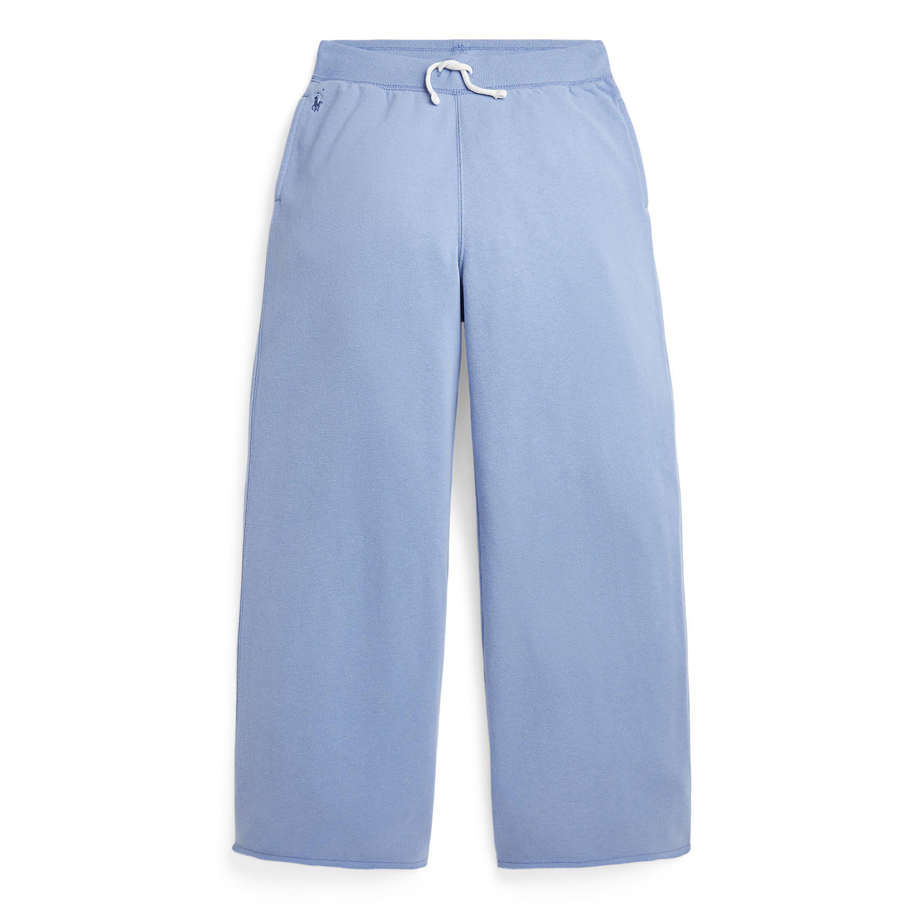 Polo Ralph Lauren  Campus Blue Wide Leg Joggers Juniors - 4Y