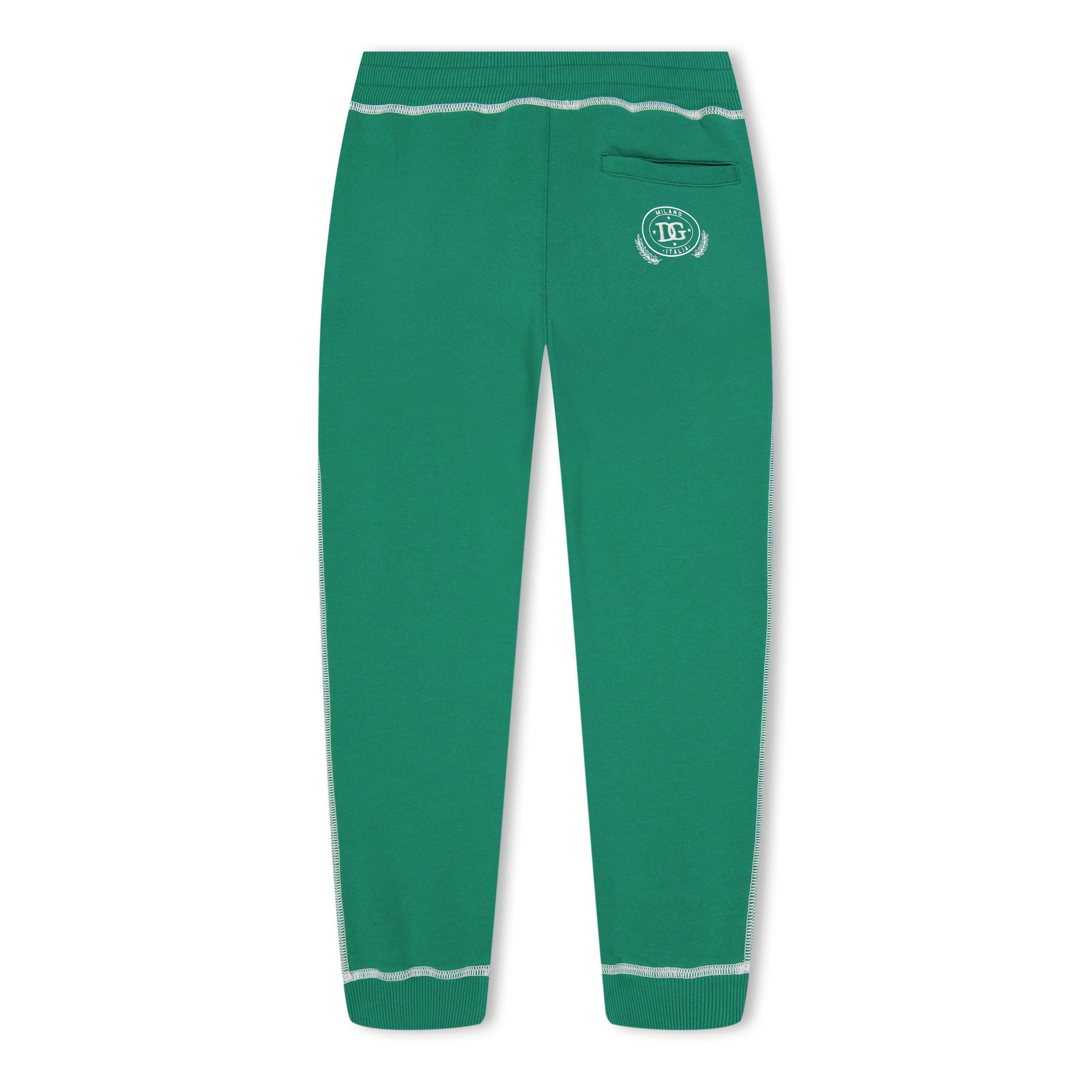 Green V0403 - Dolce and Gabbana - Logo Joggers Juniors - 2