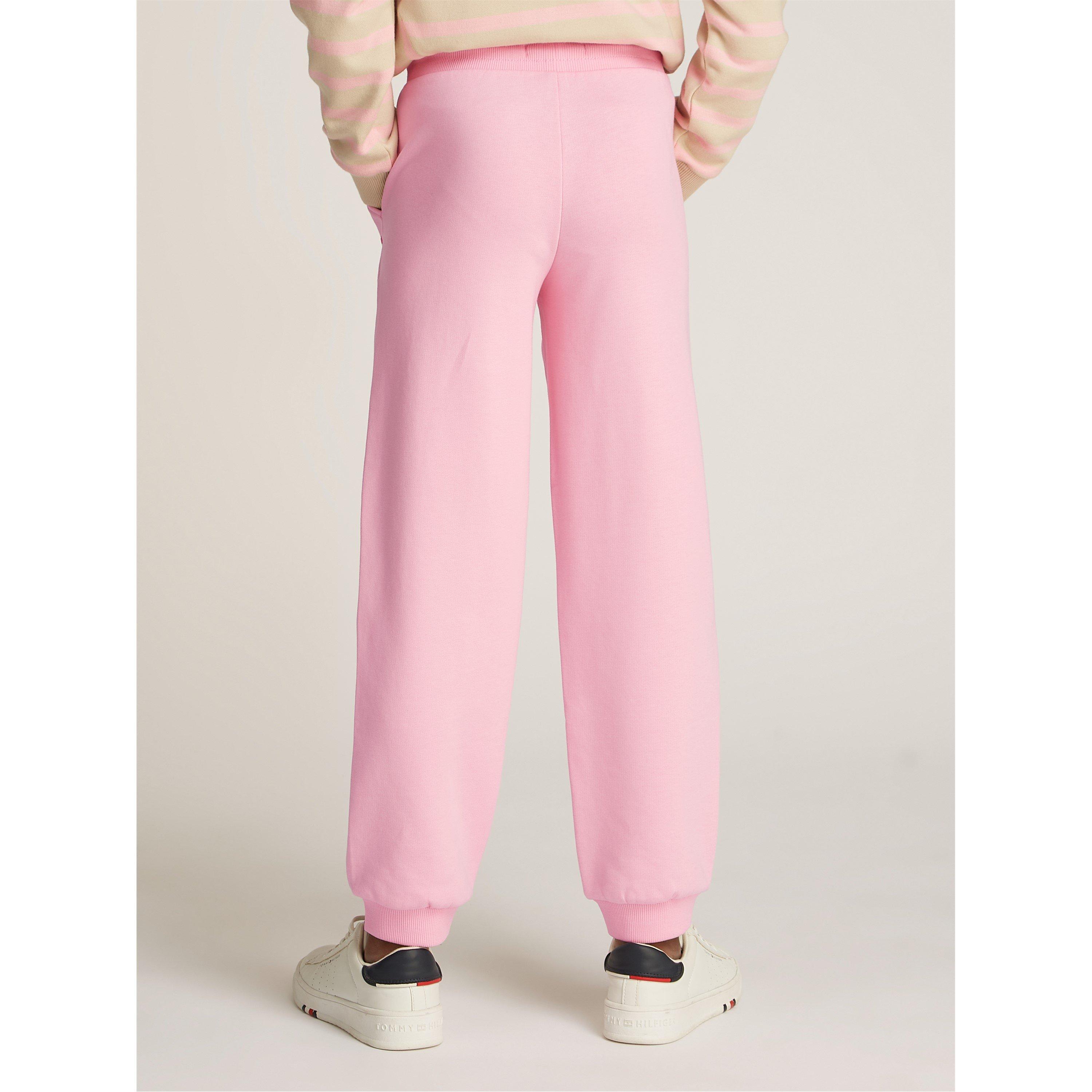 Pink TPF - Tommy Hilfiger - Kids' New York Closed Hem Fleece Joggers - 3