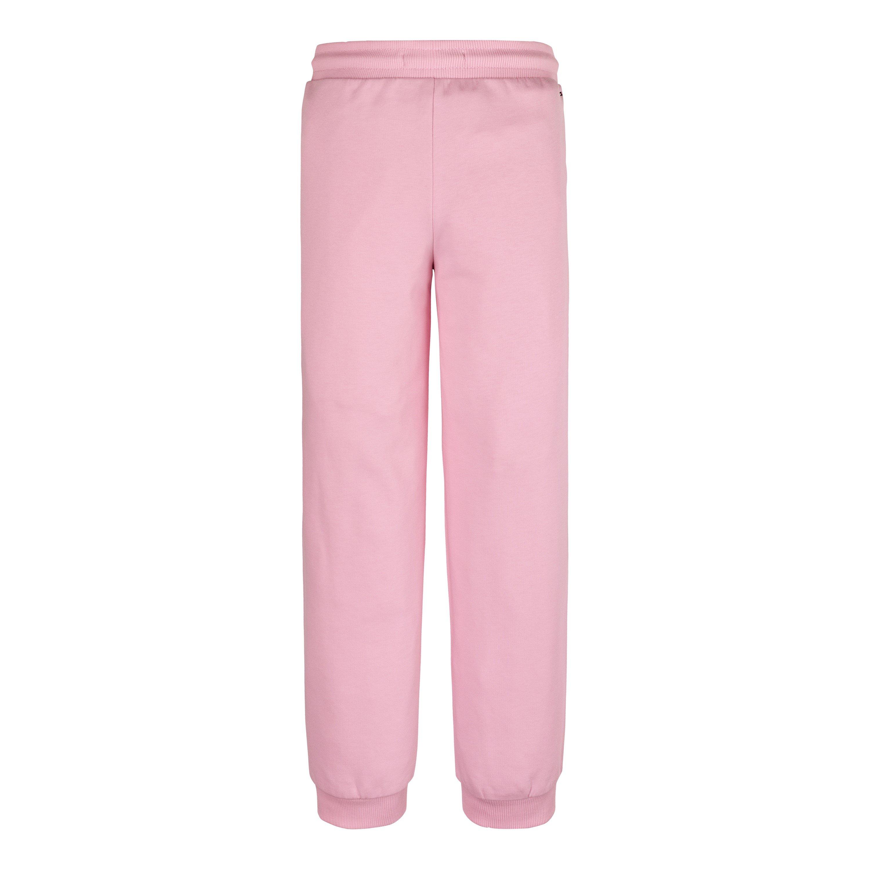 Pink TPF - Tommy Hilfiger - Kids' New York Closed Hem Fleece Joggers - 5