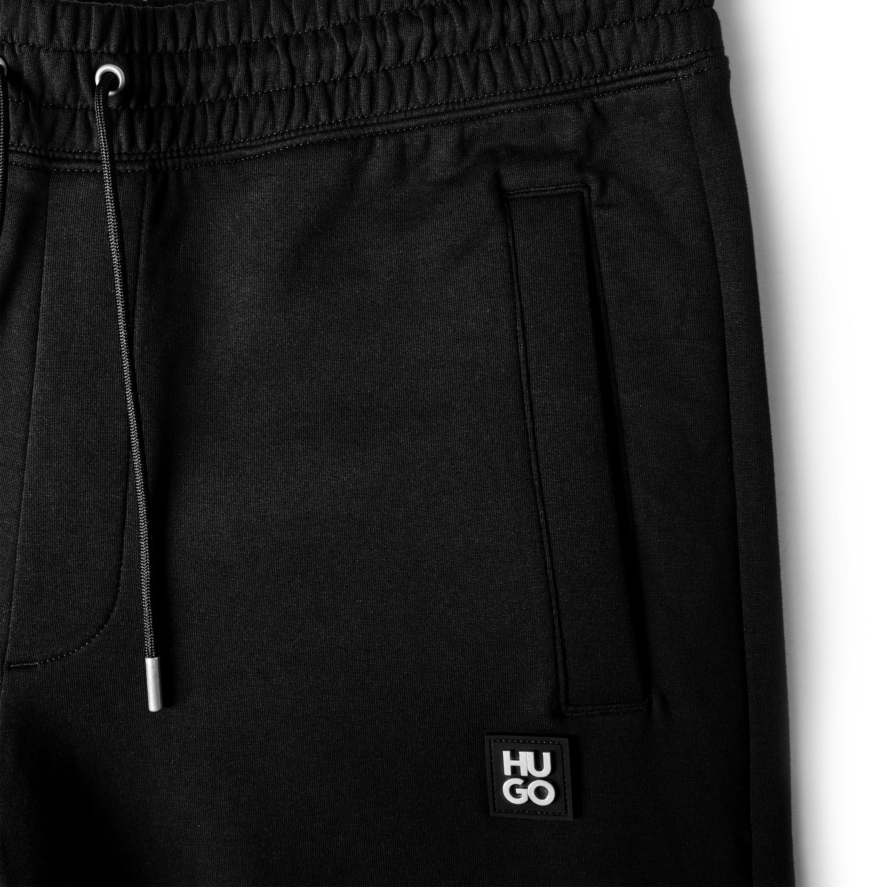 Black - Hugo - Men's Dimacs Closed Hem Fleece Joggers - 3