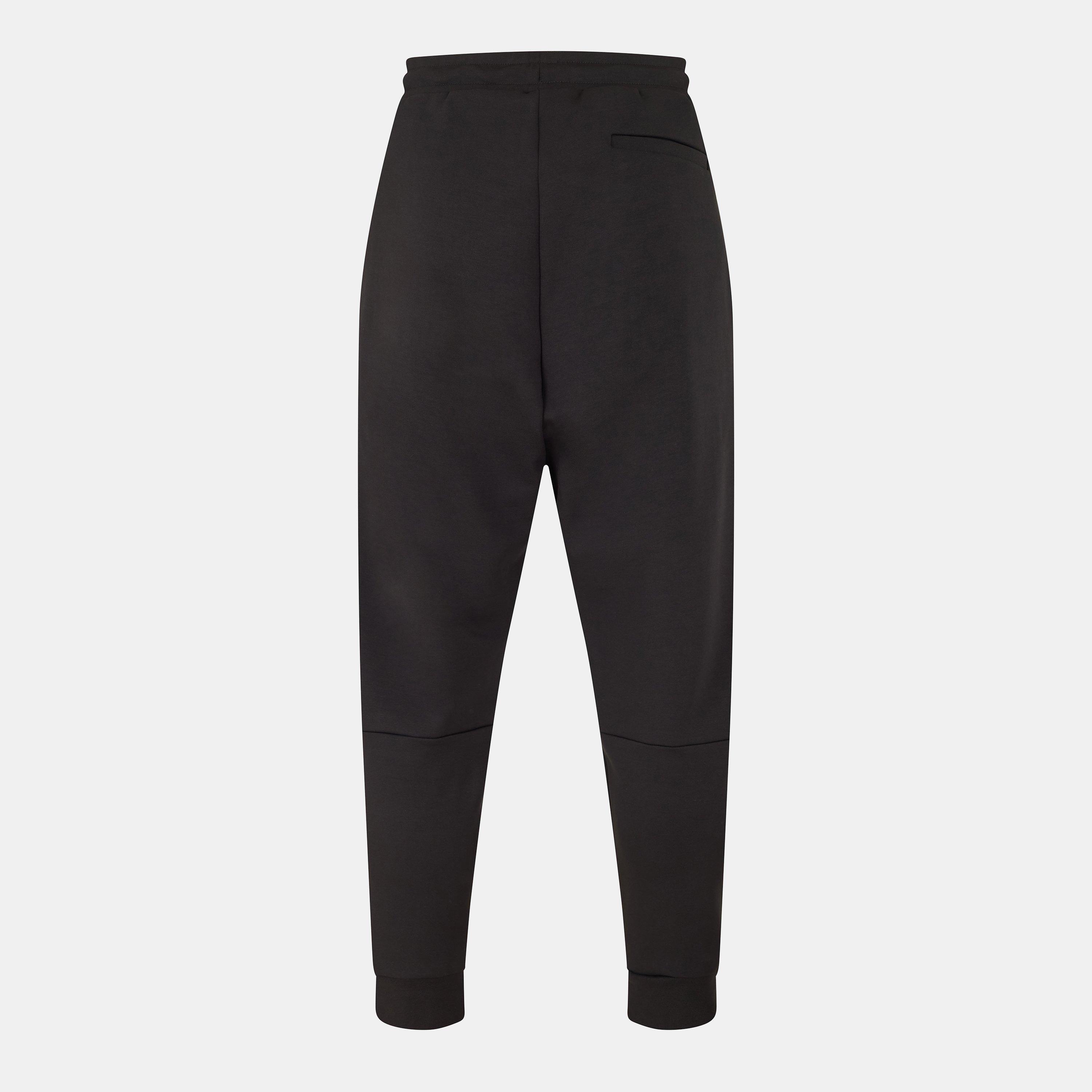 Zwart - Boss - Men's HBG Hadiko Tape Jogging Bottoms, Closed Hem Trousers - 2