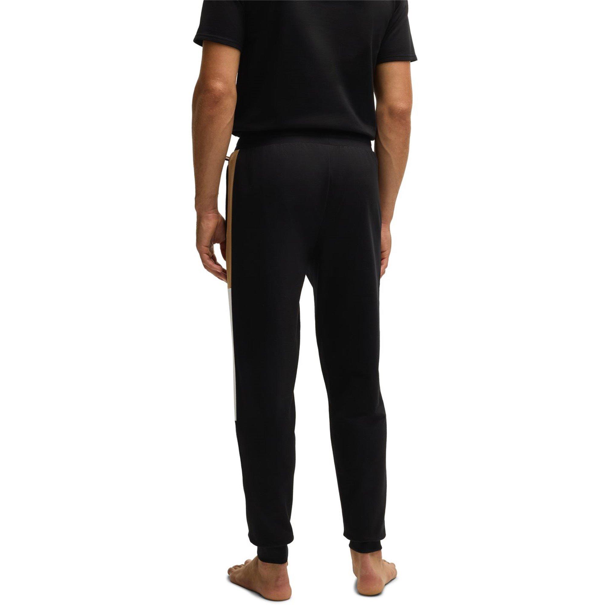 Black 001 - Boss - Men's BW Iconic Closed Hem Fleece Jogger - 2