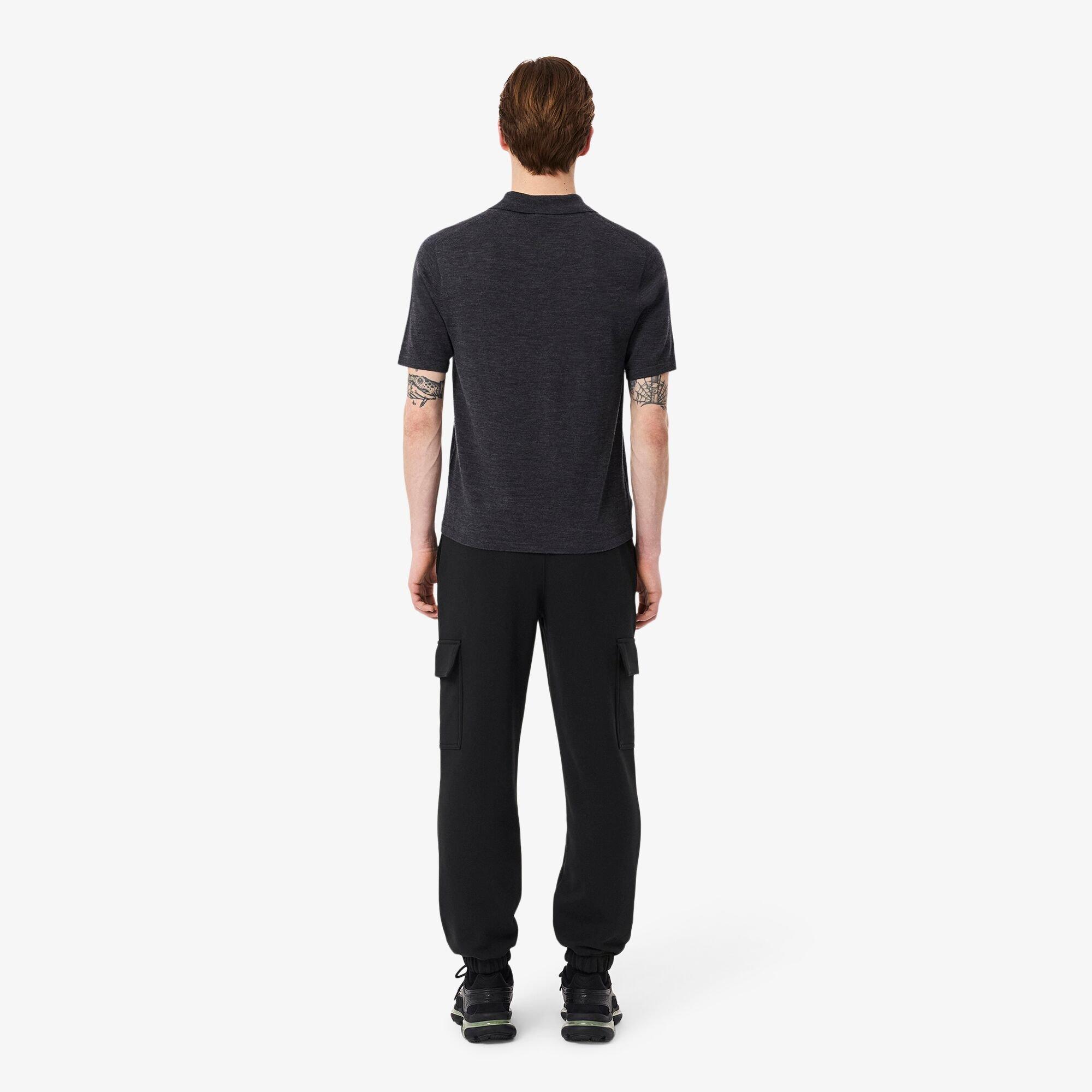 Black 031 - Lacoste - Cargo Jogging Bottoms - 4