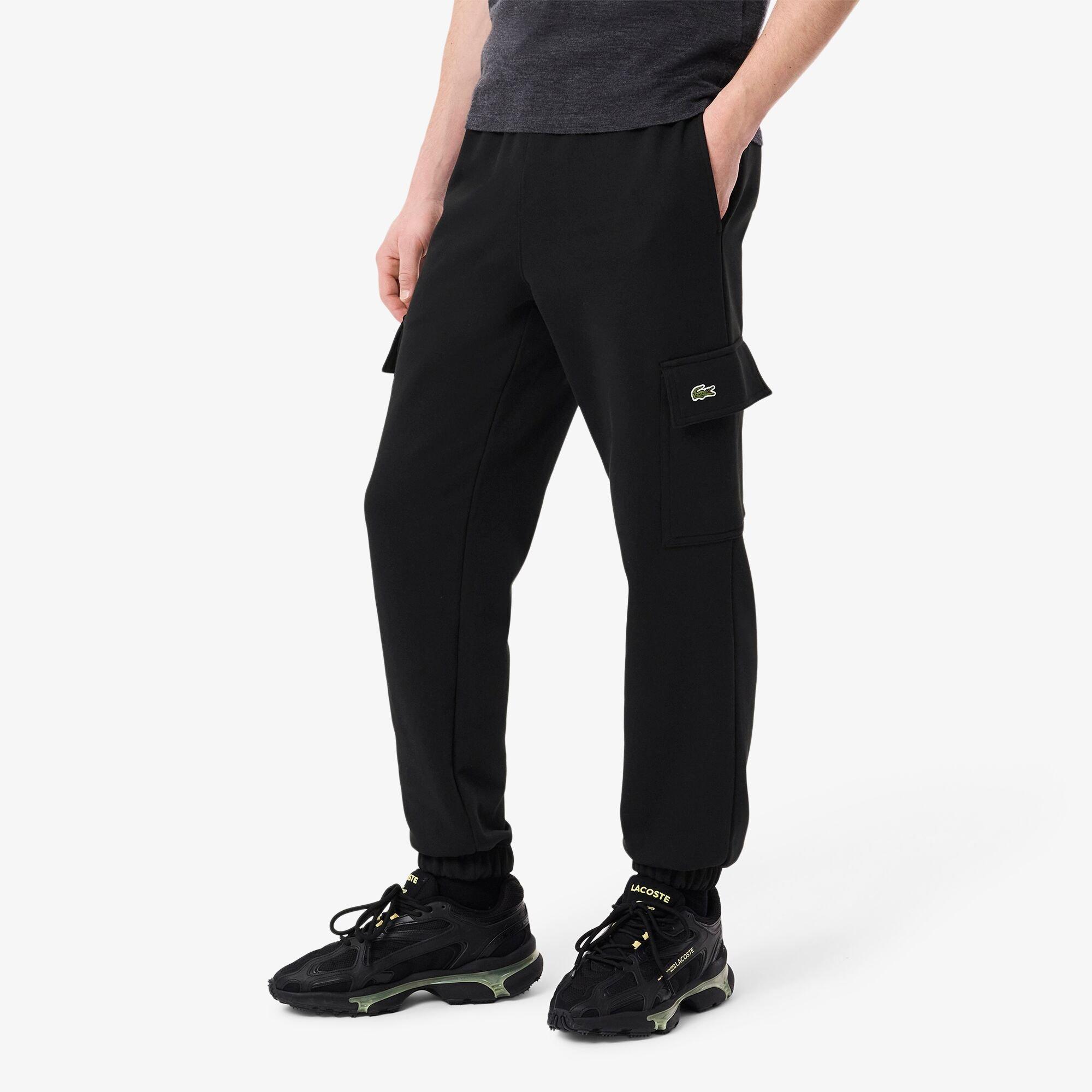 Black 031 - Lacoste - Cargo Jogging Bottoms - 5
