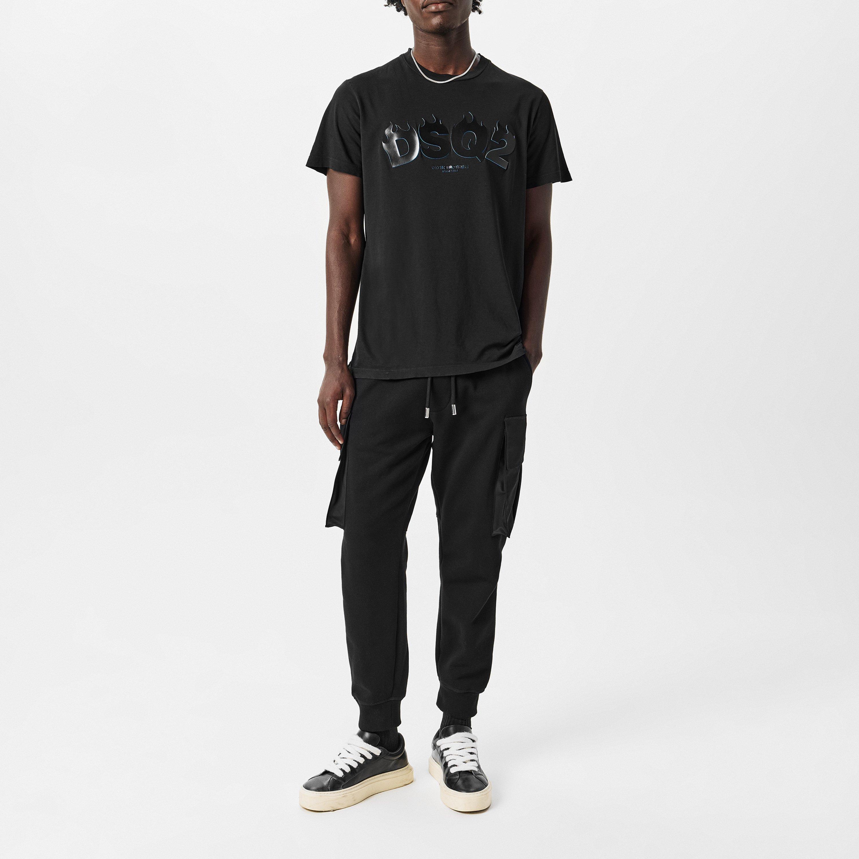 Black - DSquared2 - Dsquared2 Cargo Cypro Pant - 6