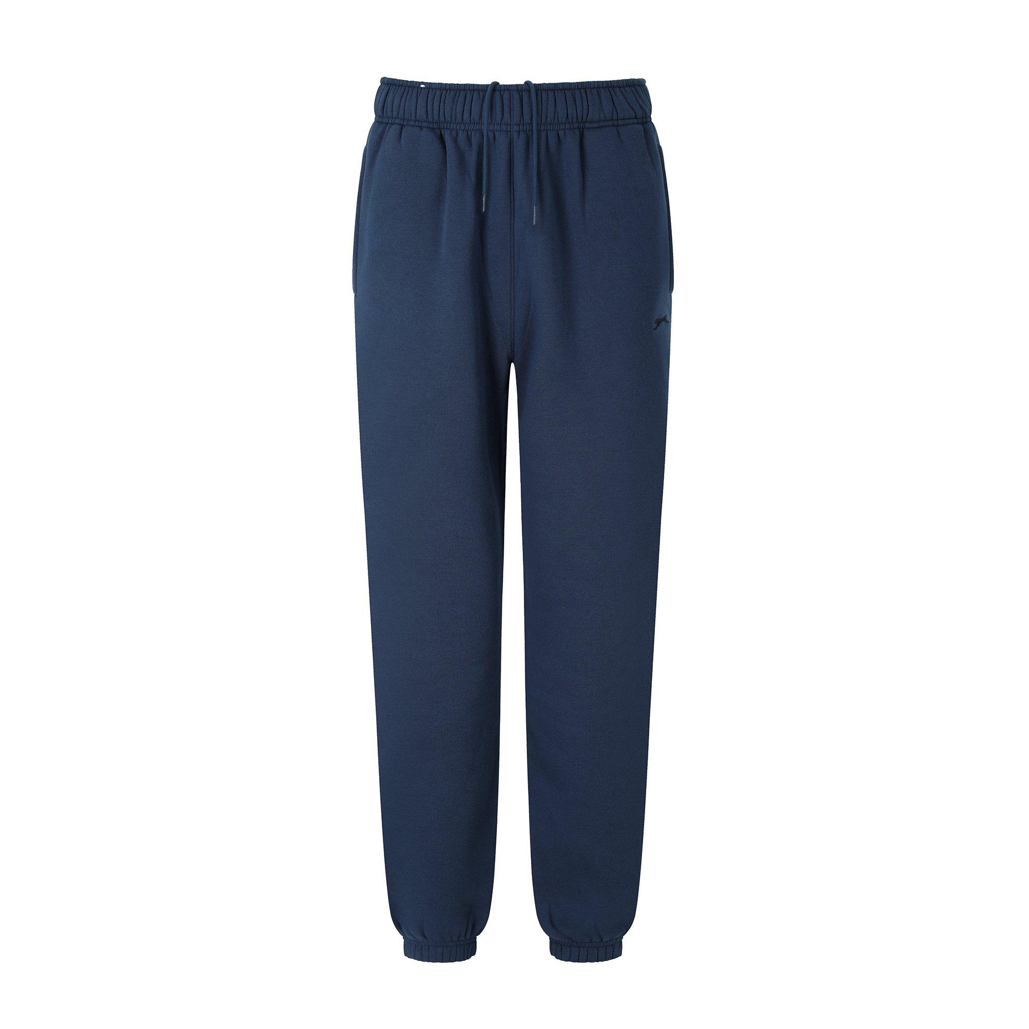 Slazenger Cuffed Fleece Jogging Pants Mens Gesloten zoom fleece joggingbroek Sports Direct