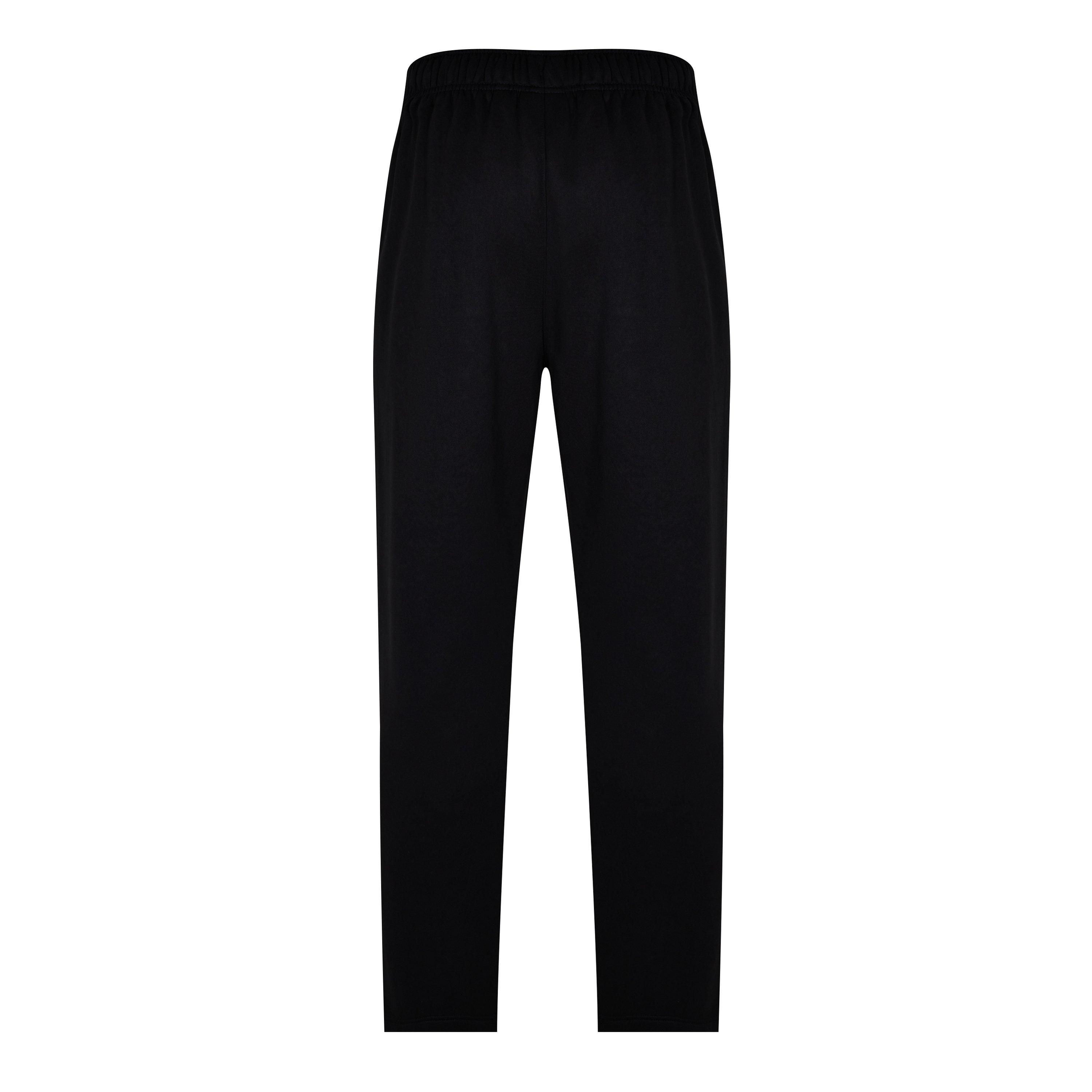 Schwarz - Slazenger - Open Hem Fleece Pants Mens - 2