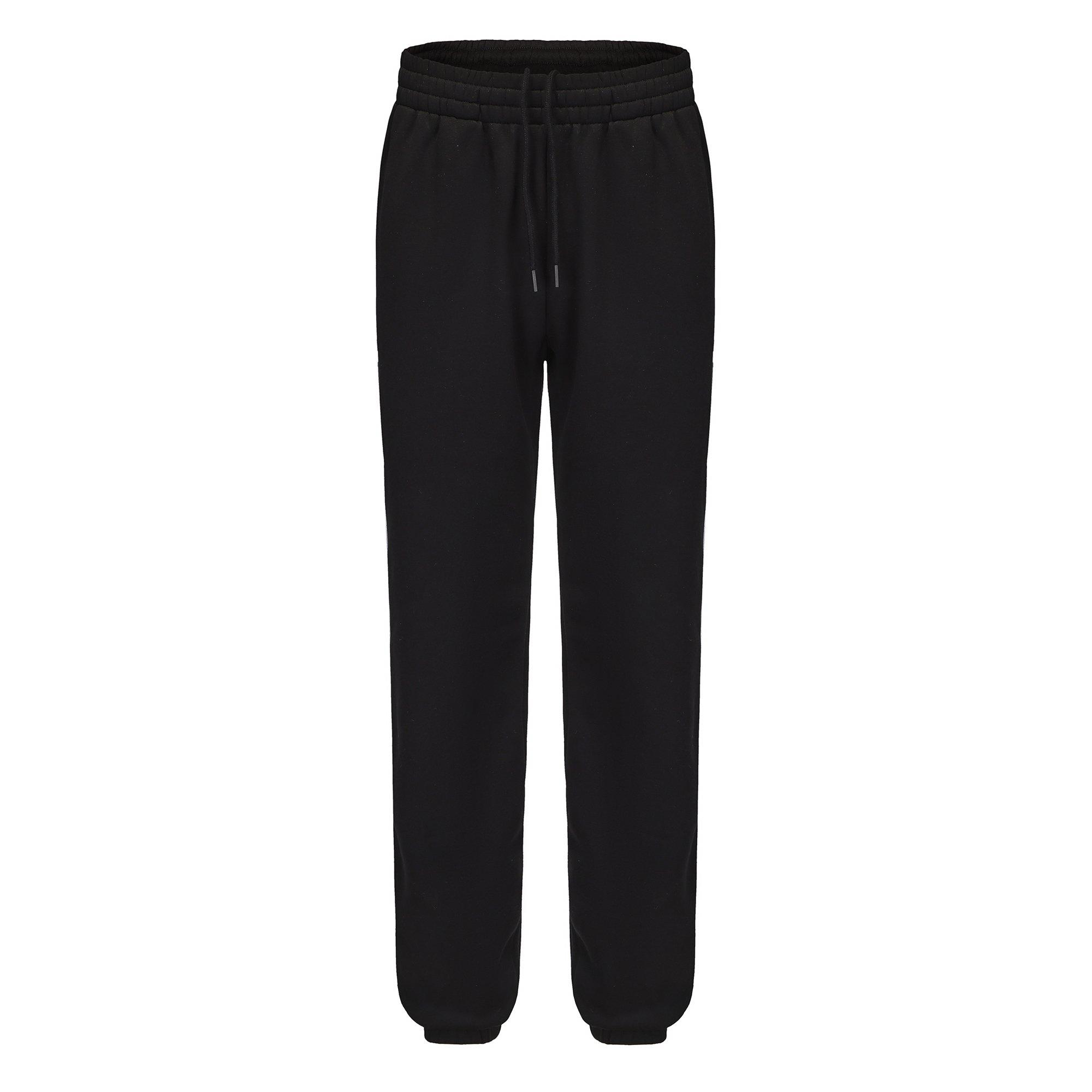 Black - Lonsdale - Men's Closed Hem Fleece Joggers - 1