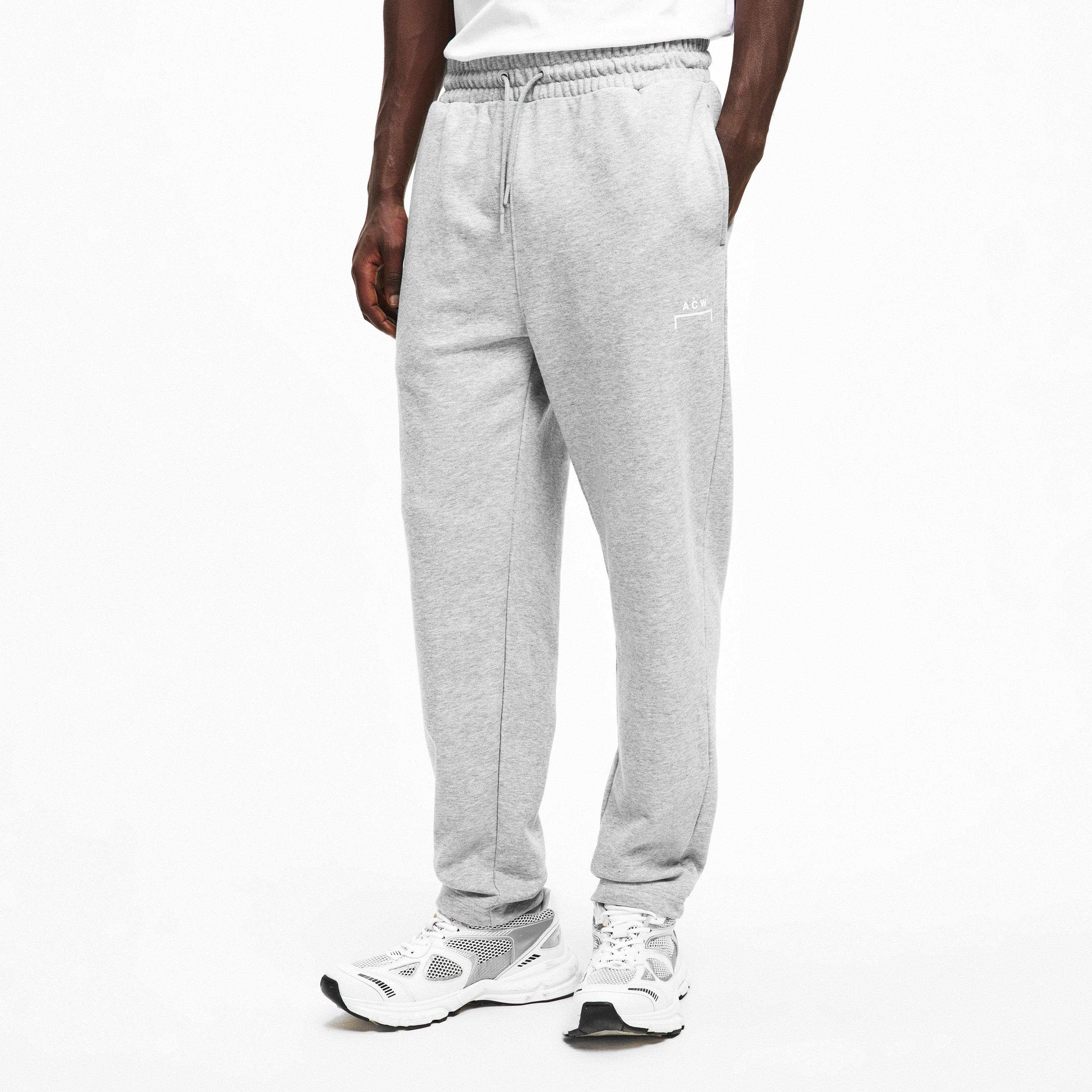 Grey 019 - A-COLD-WALL - Men's Woolmore Closed Hem Fleece Joggers - 3