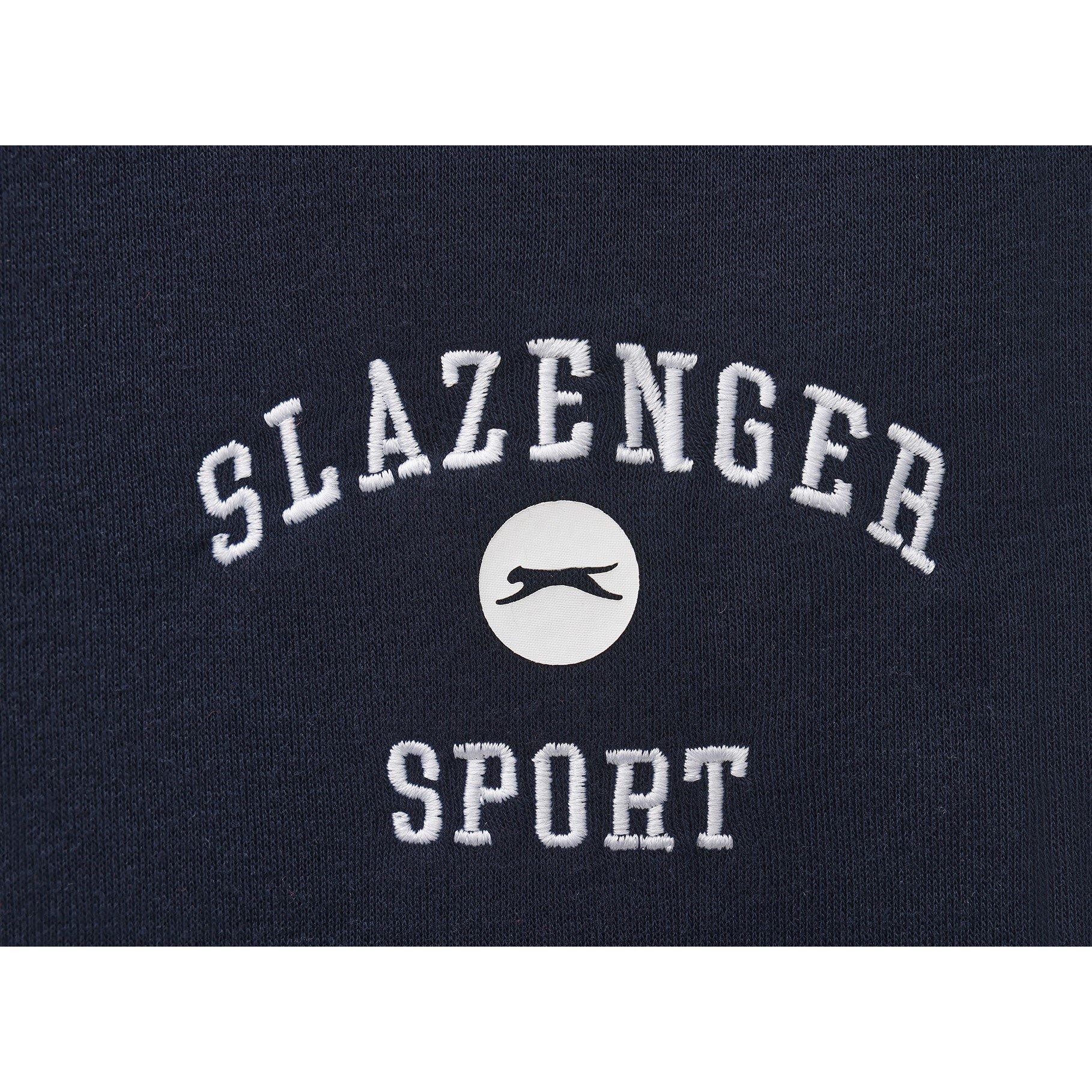 Navy - Slazenger - Fleece Large Logo Pant Mens - 4