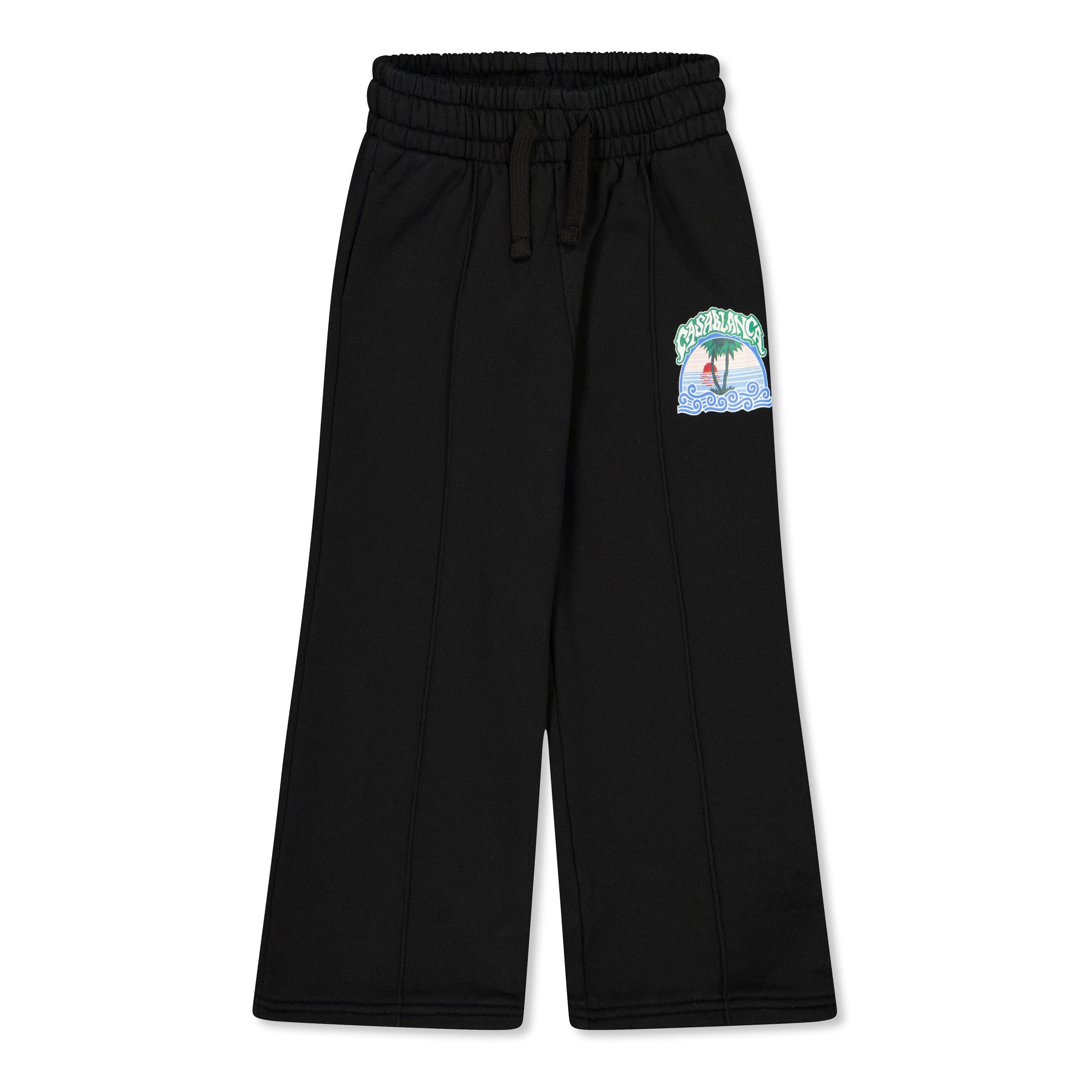 Black - Casablanca - Casa Printed Joggers Jn63 - 1