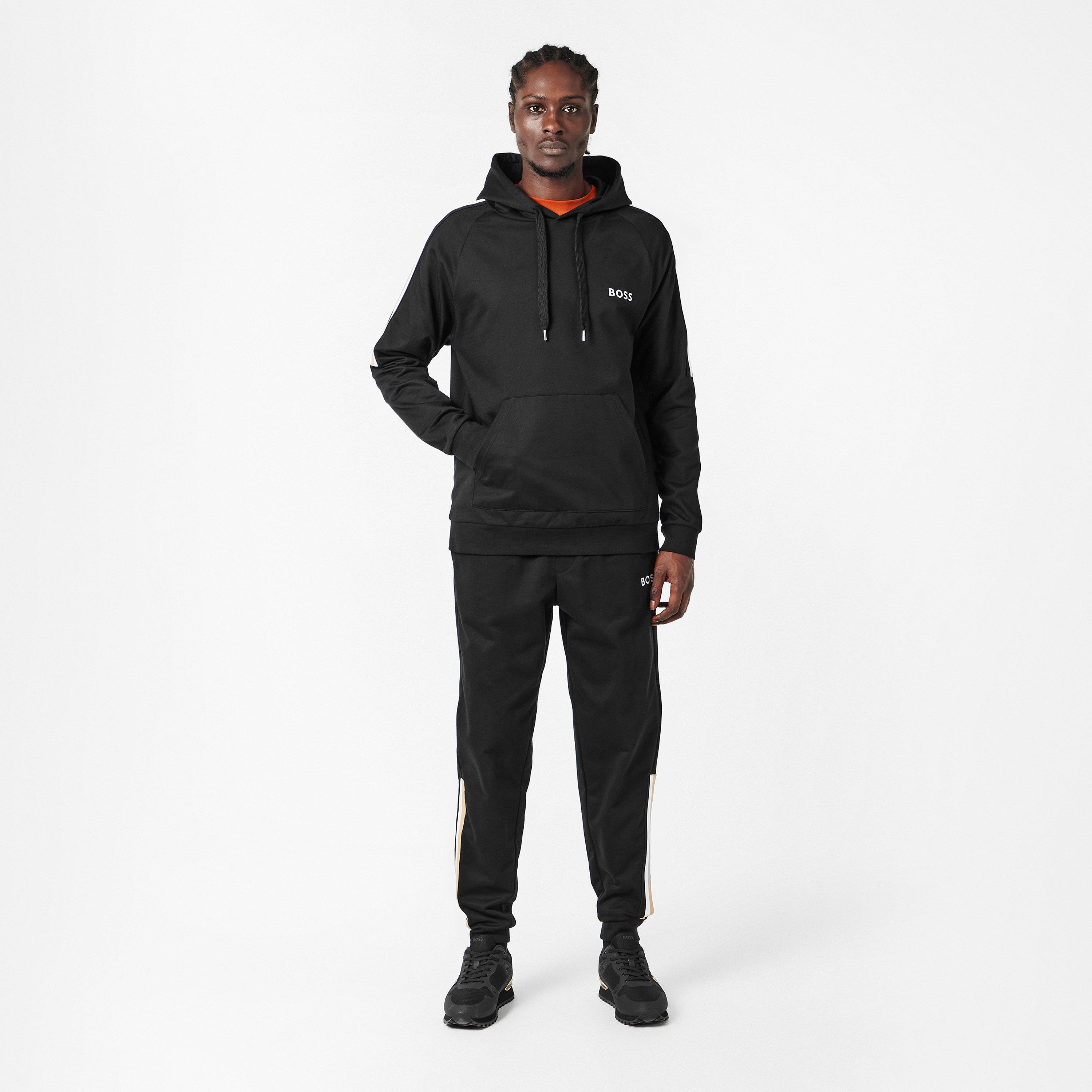 Schwarz - Boss - Iconic Closed Hem Fleece Joggers - 6