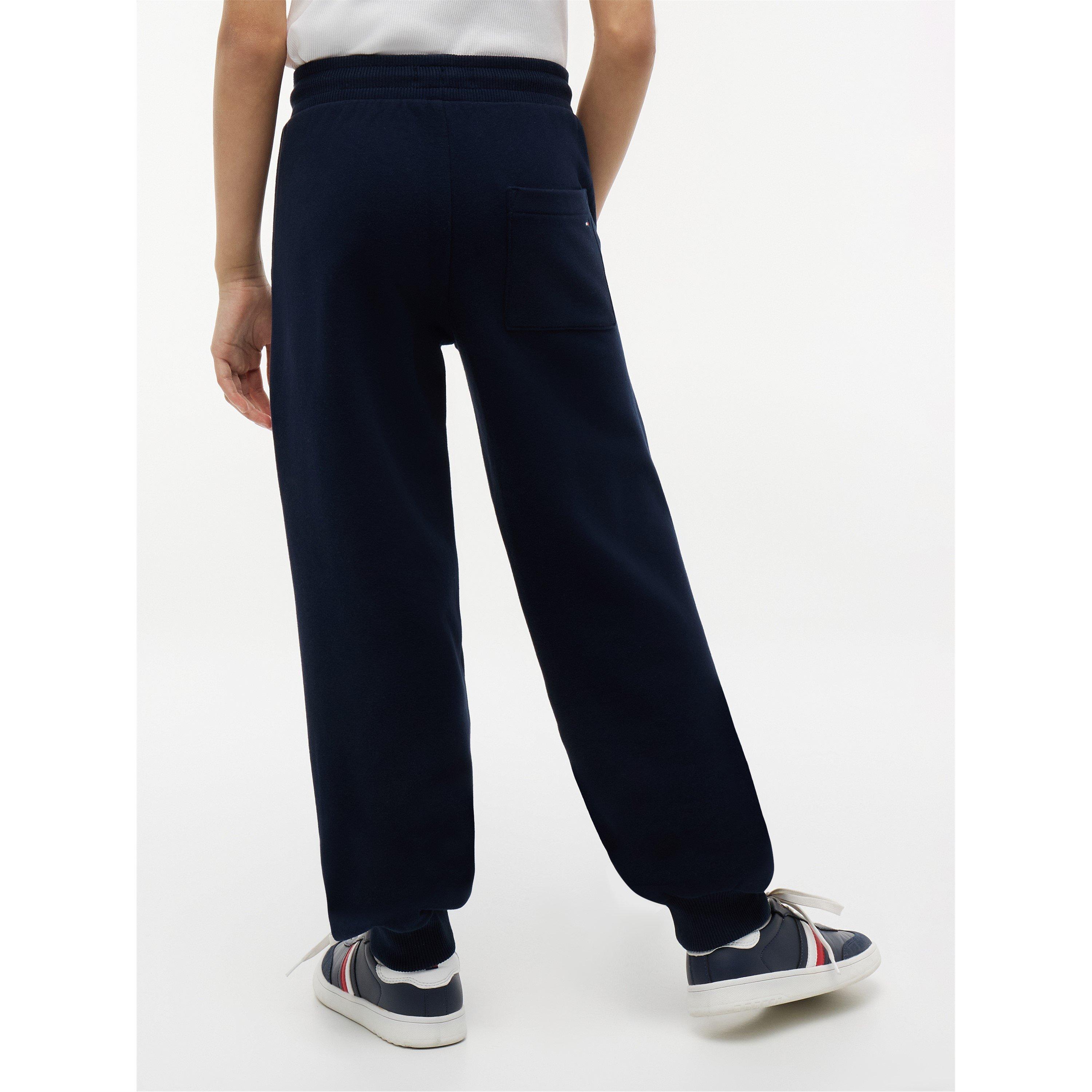 Night Navy C1G - Tommy Hilfiger - Kids' Closed Hem Fleece Joggers - 5