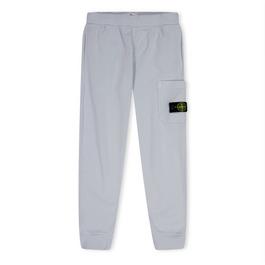 Stone Island BoysPlain Cotton Compass Jogging Bottoms