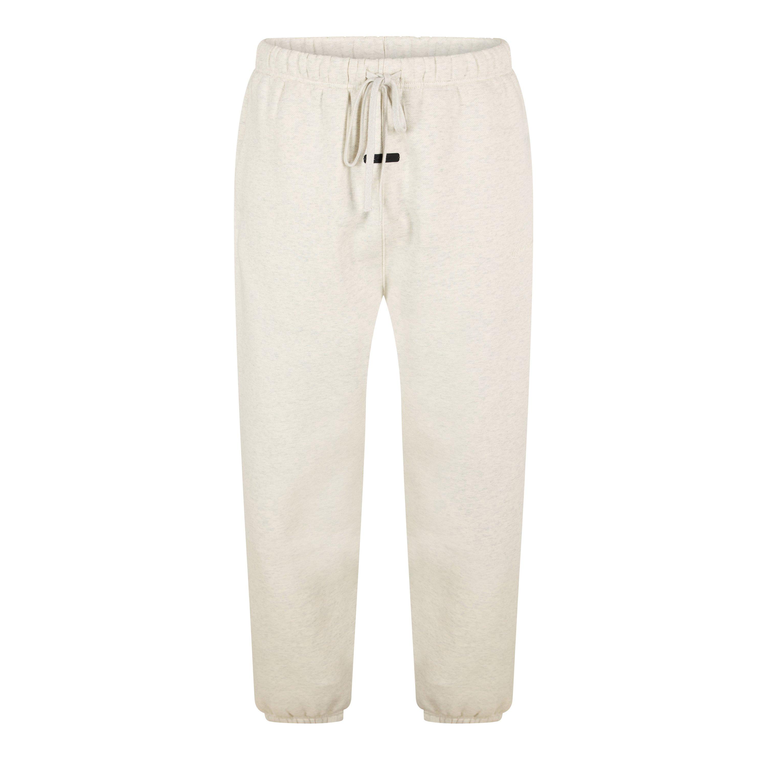 Oatmeal - Fear Of God Essentials - Men's Closed Hem Fleece Joggers - 1