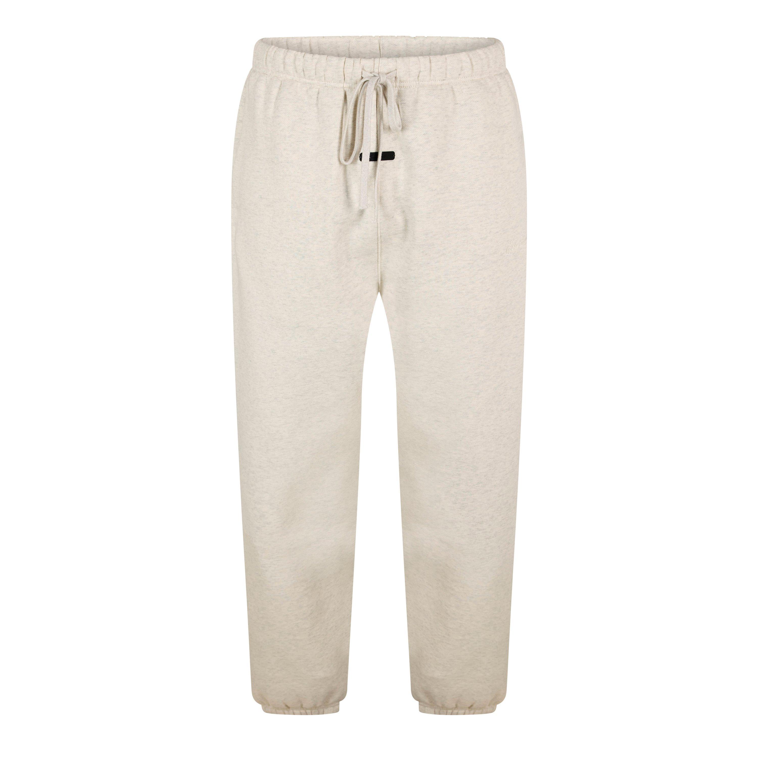 Oatmeal - Fear Of God Essentials - Men's Closed Hem Fleece Joggers - 1