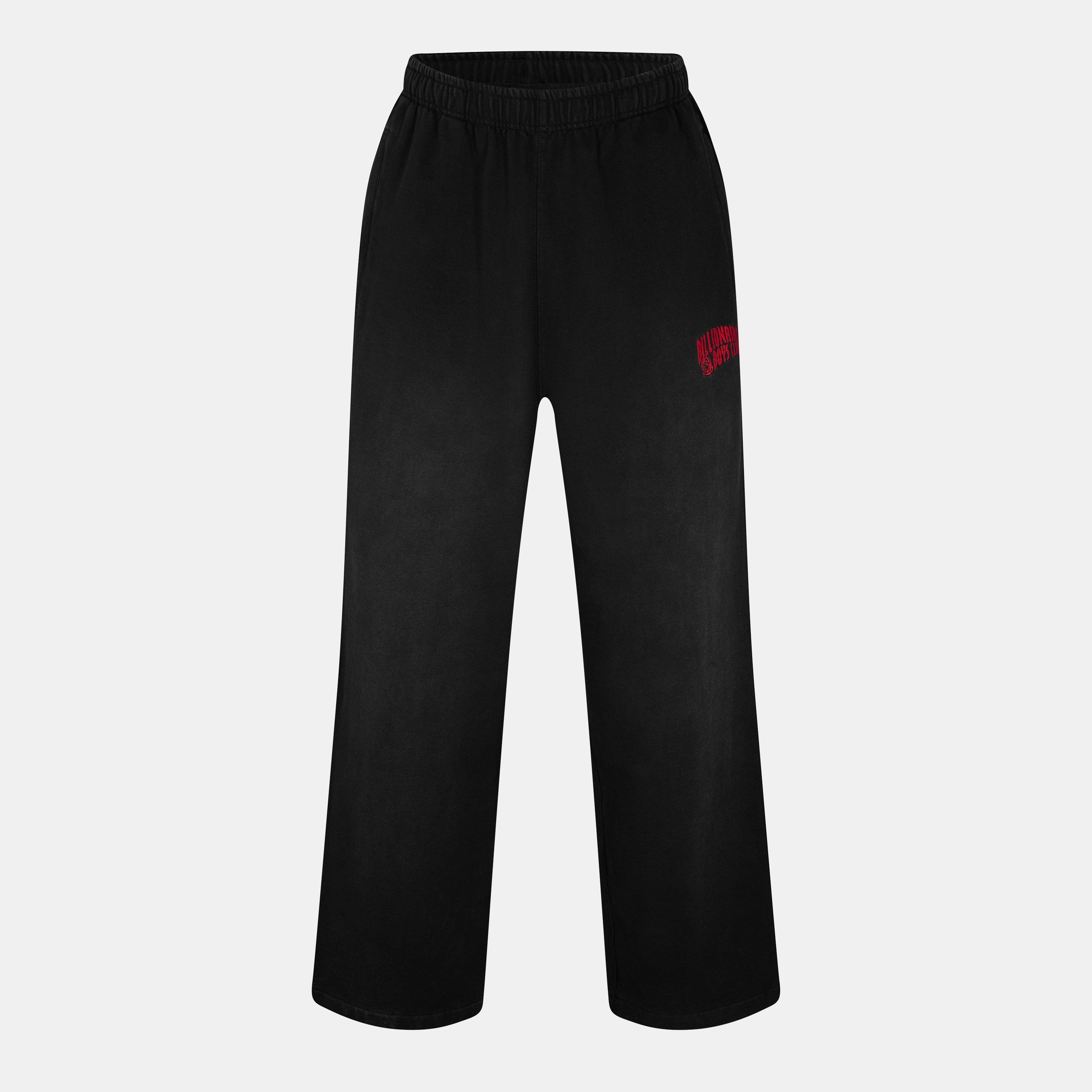 Billionaire Boys Club  Small Arch Logo Cuffed Fleece Joggers - Washed Black - Small
