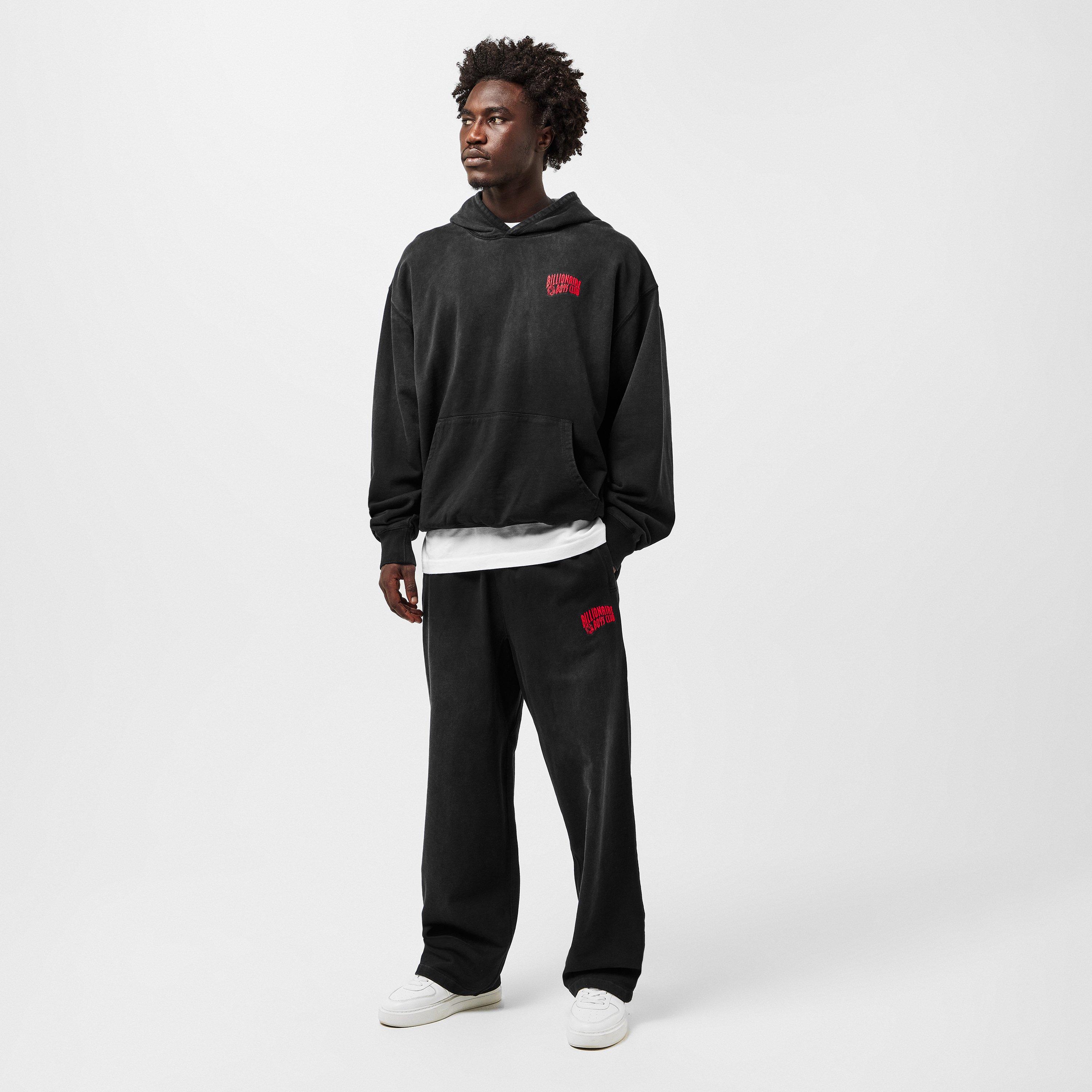 Washed Black - Billionaire Boys Club - Men's BBC Small Arch Logo Closed Hem Fleece Joggers - 6