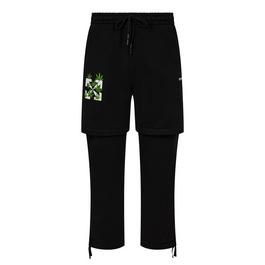 Off White Double Layered Joggers