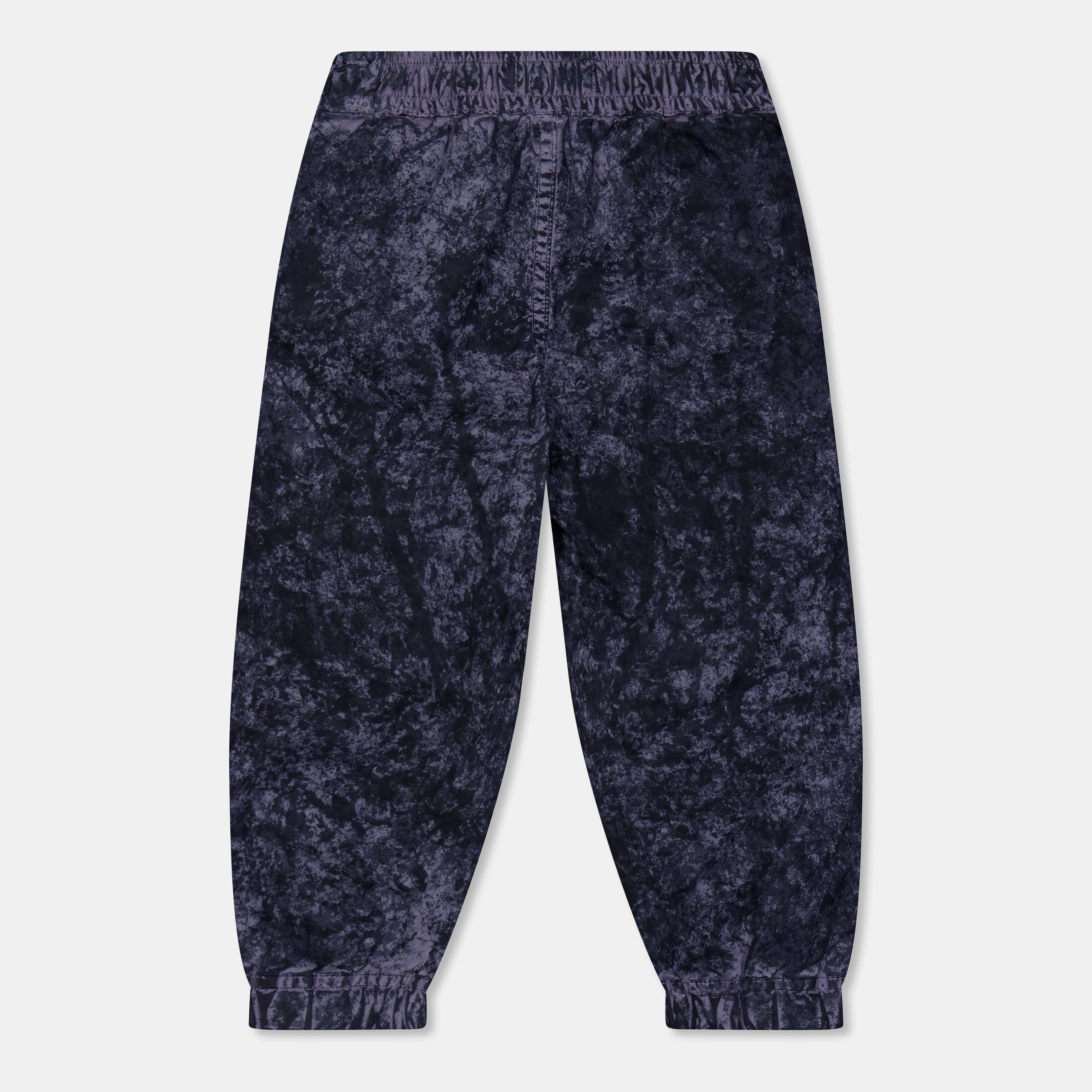 Navy V0020 - Stone Island - Kids' Dyed Closed Hem Fleece Joggers - 2