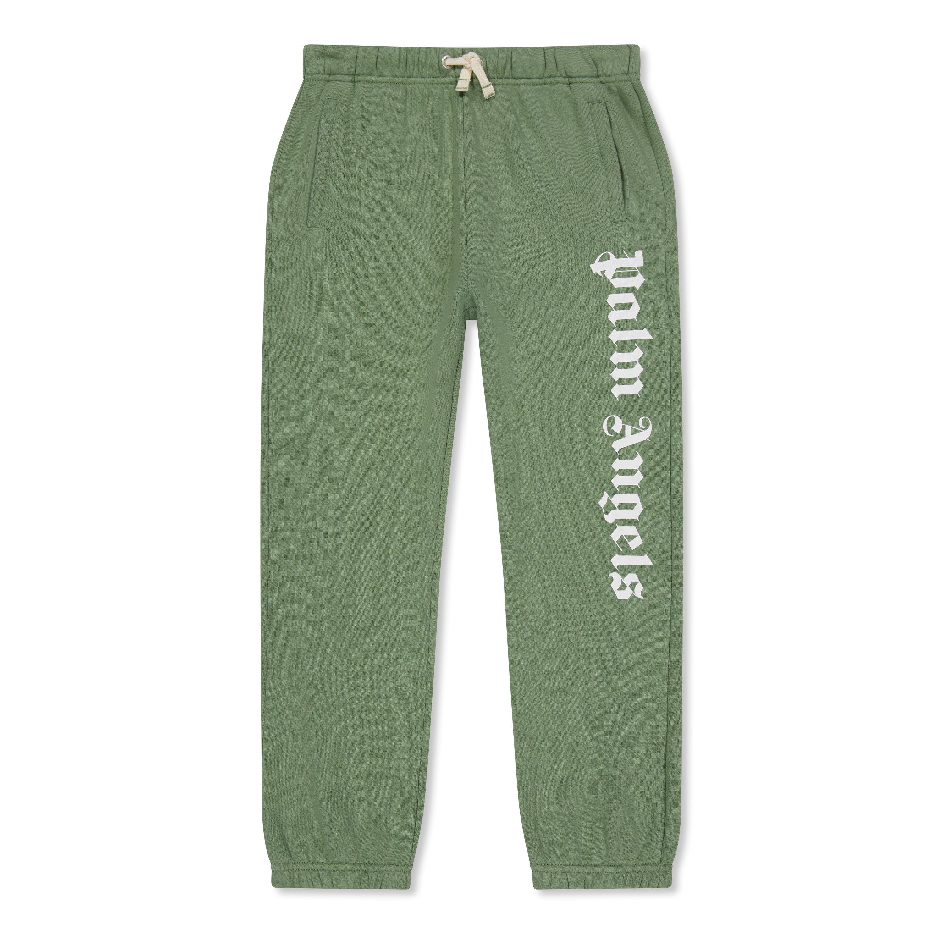 Palm Angels Girls Logo Jogging Bottoms Juniors - Light Green - 8Y