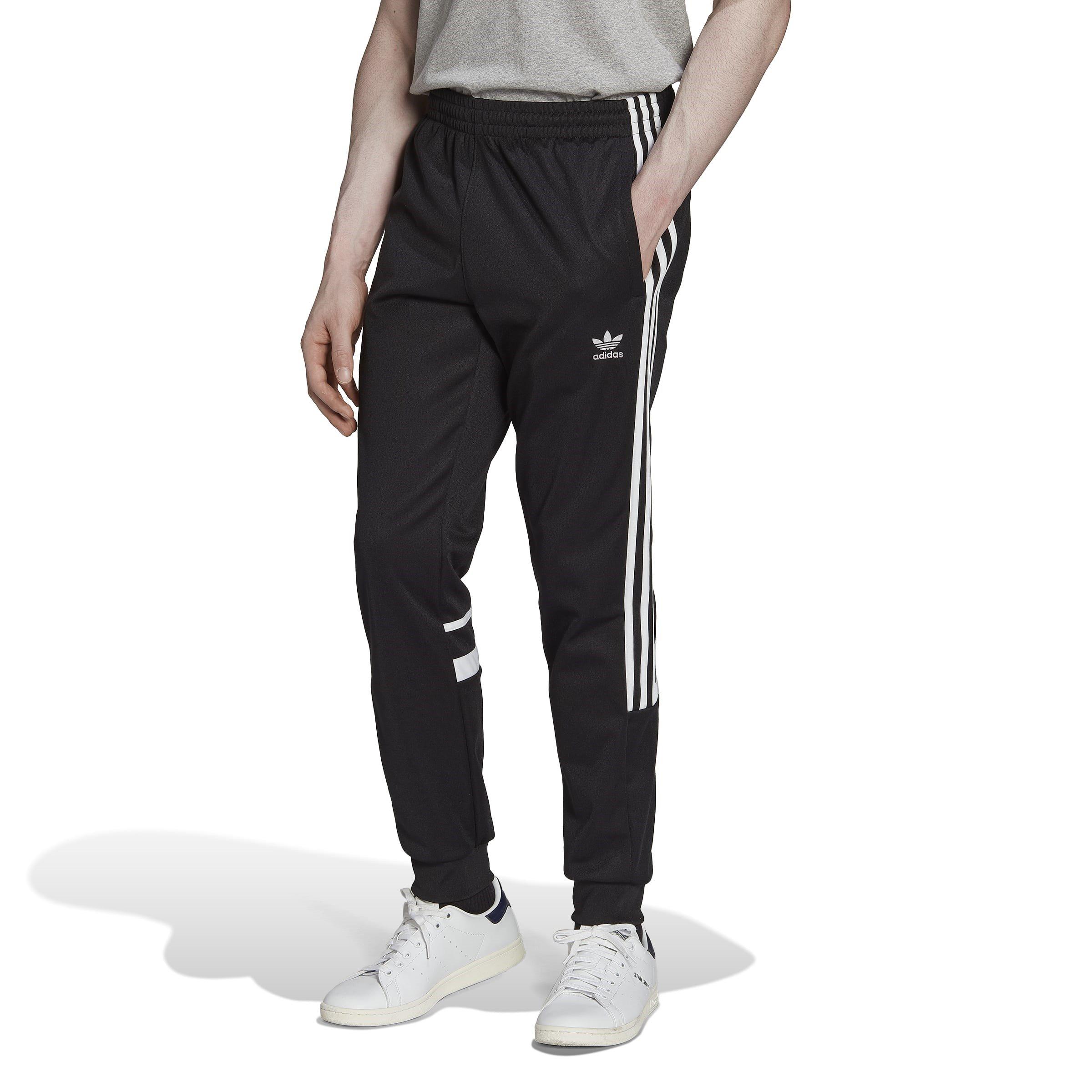BLACK - adidas Originals - Cutline Closed Hem Fleece Joggers - 2