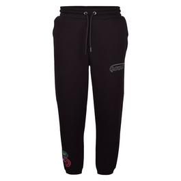 Loyalti Badge Closed Hem Fleece Joggers