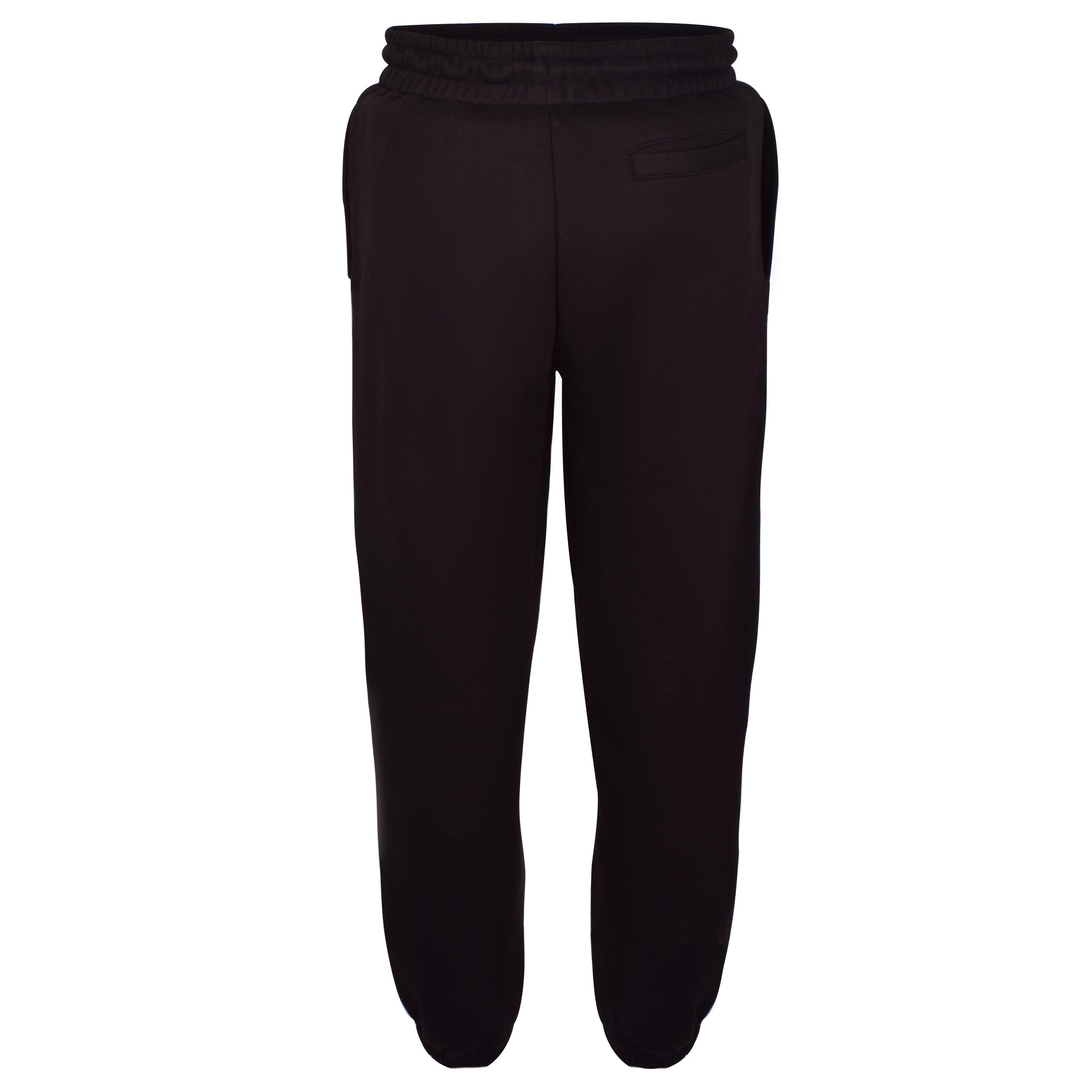 Zwart - Loyalti - Badge Closed Hem Fleece Joggers - 2