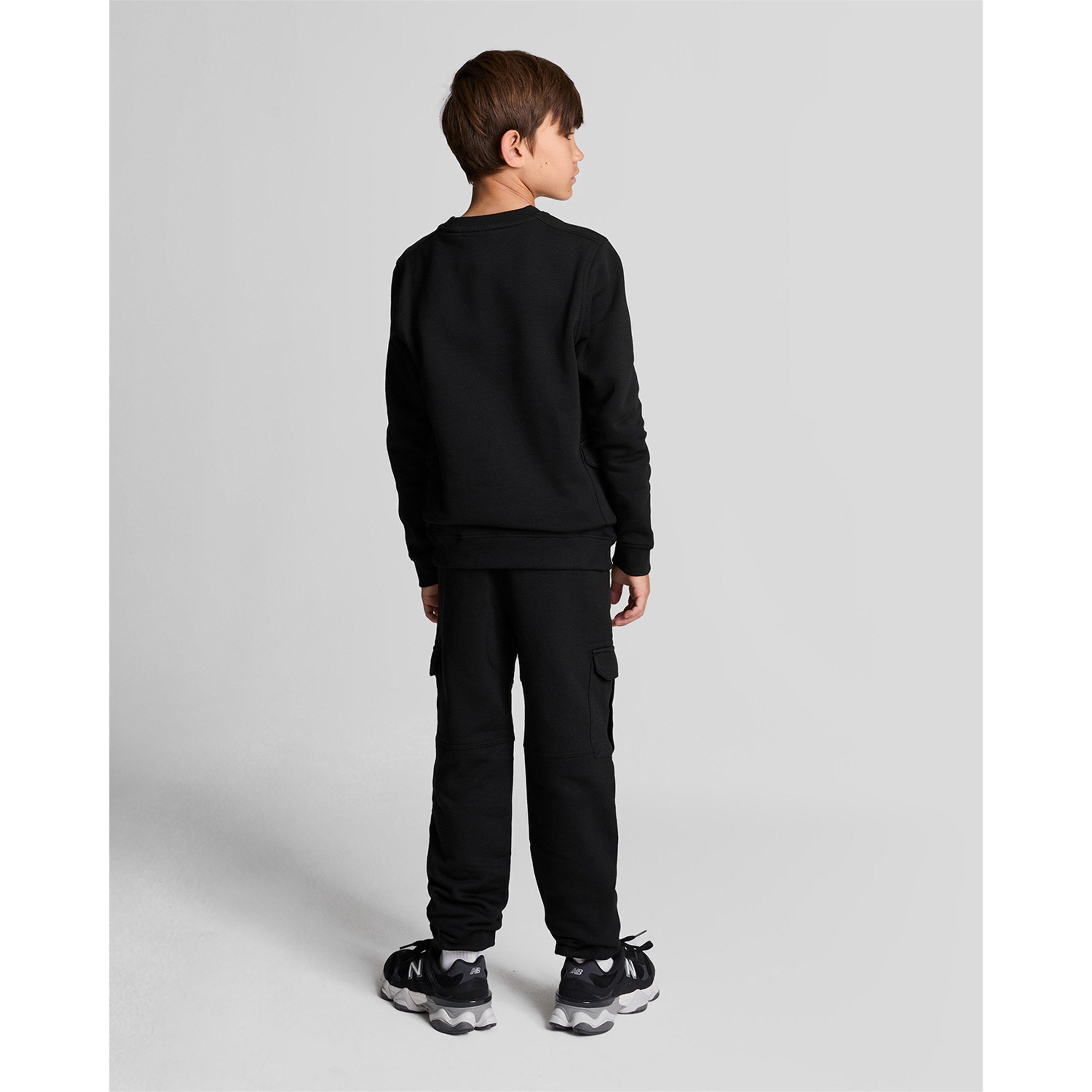 Noir Z865 - Lyle and Scott - Kids' Closed Hem Fleece Joggers - 4