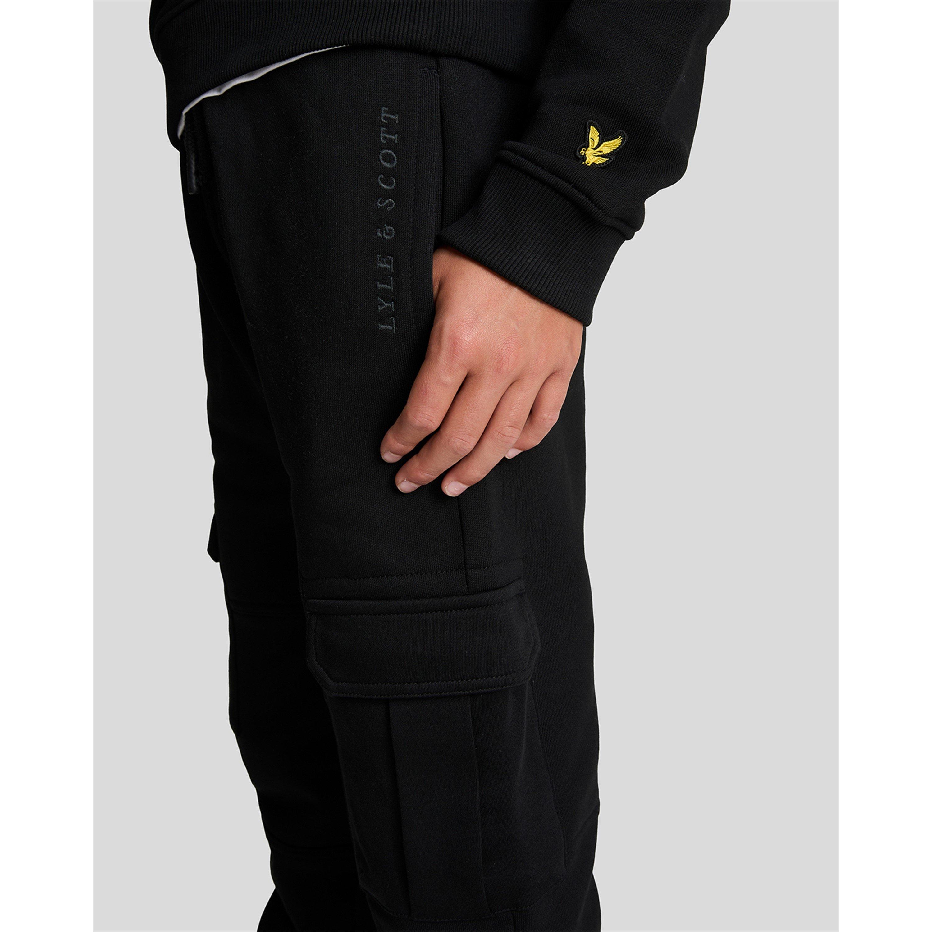 Noir Z865 - Lyle and Scott - Kids' Closed Hem Fleece Joggers - 5