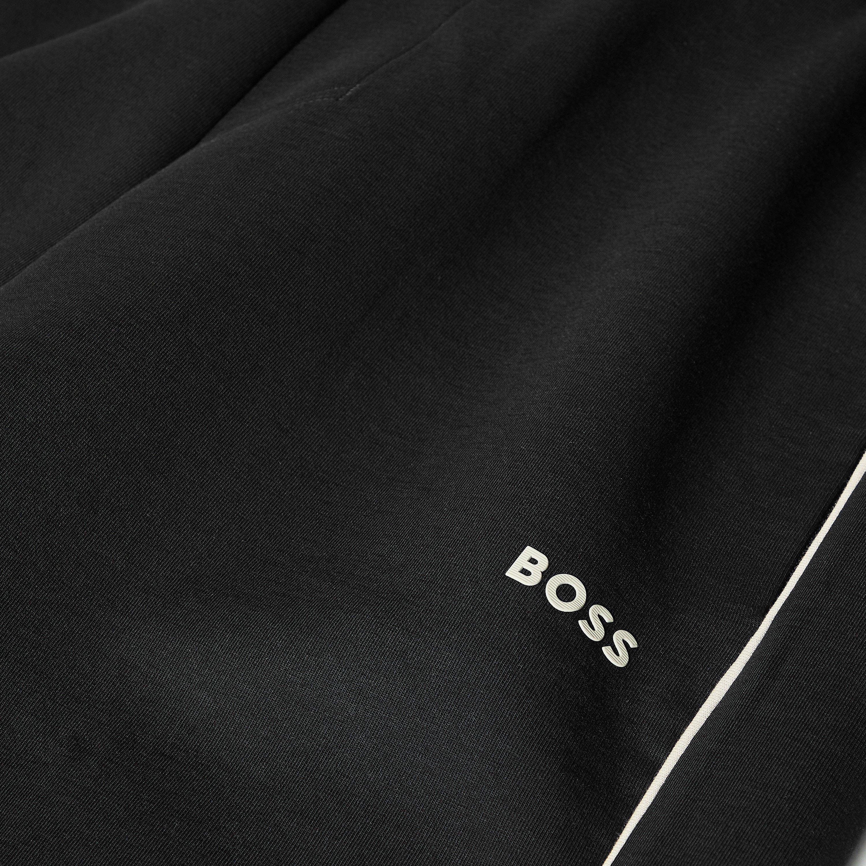 Black - Boss - Men's HBG Hadiko 1 Closed Hem Fleece Joggers - 3