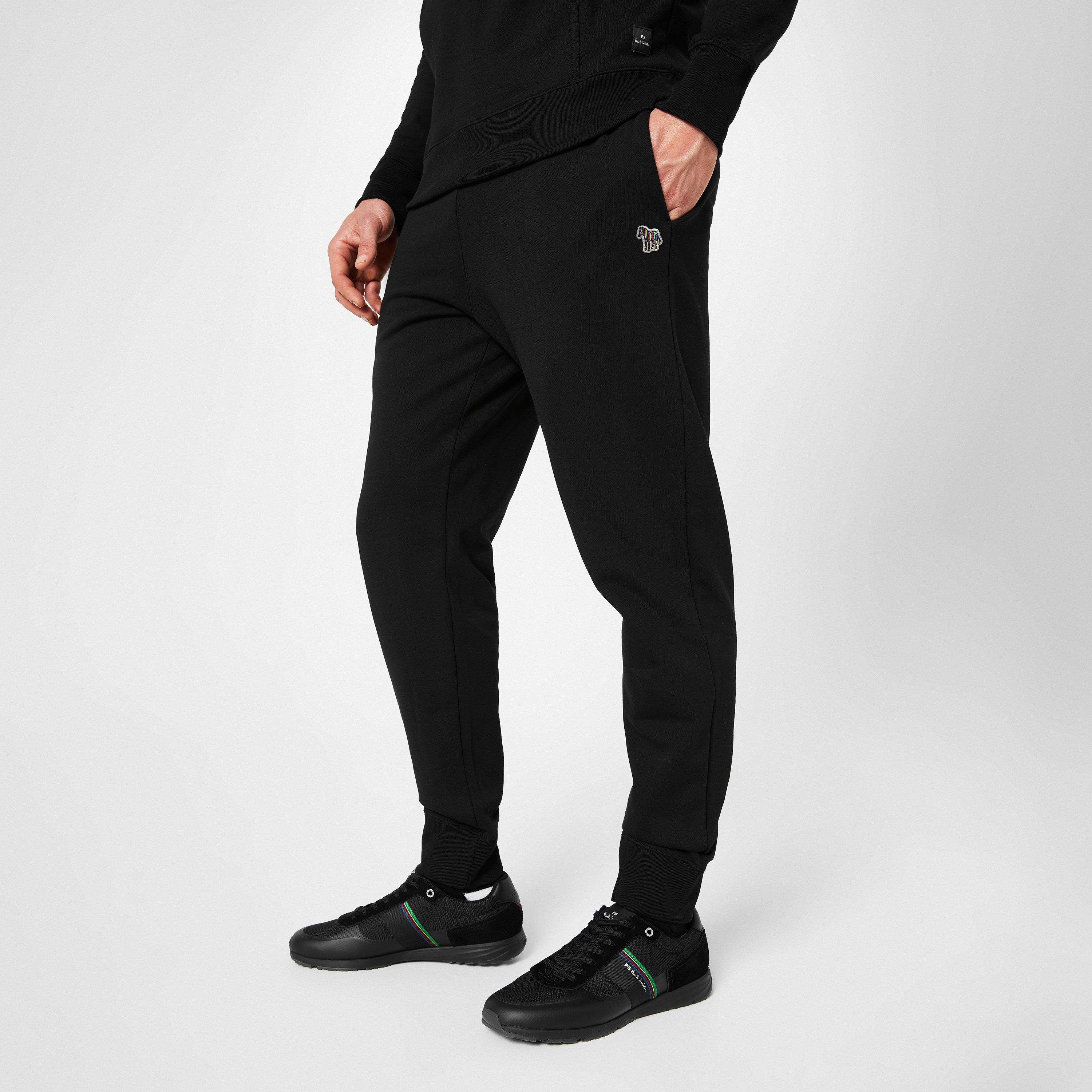 Black 79 - PS Paul Smith - Men's Zebra Jogger Trousers - 5