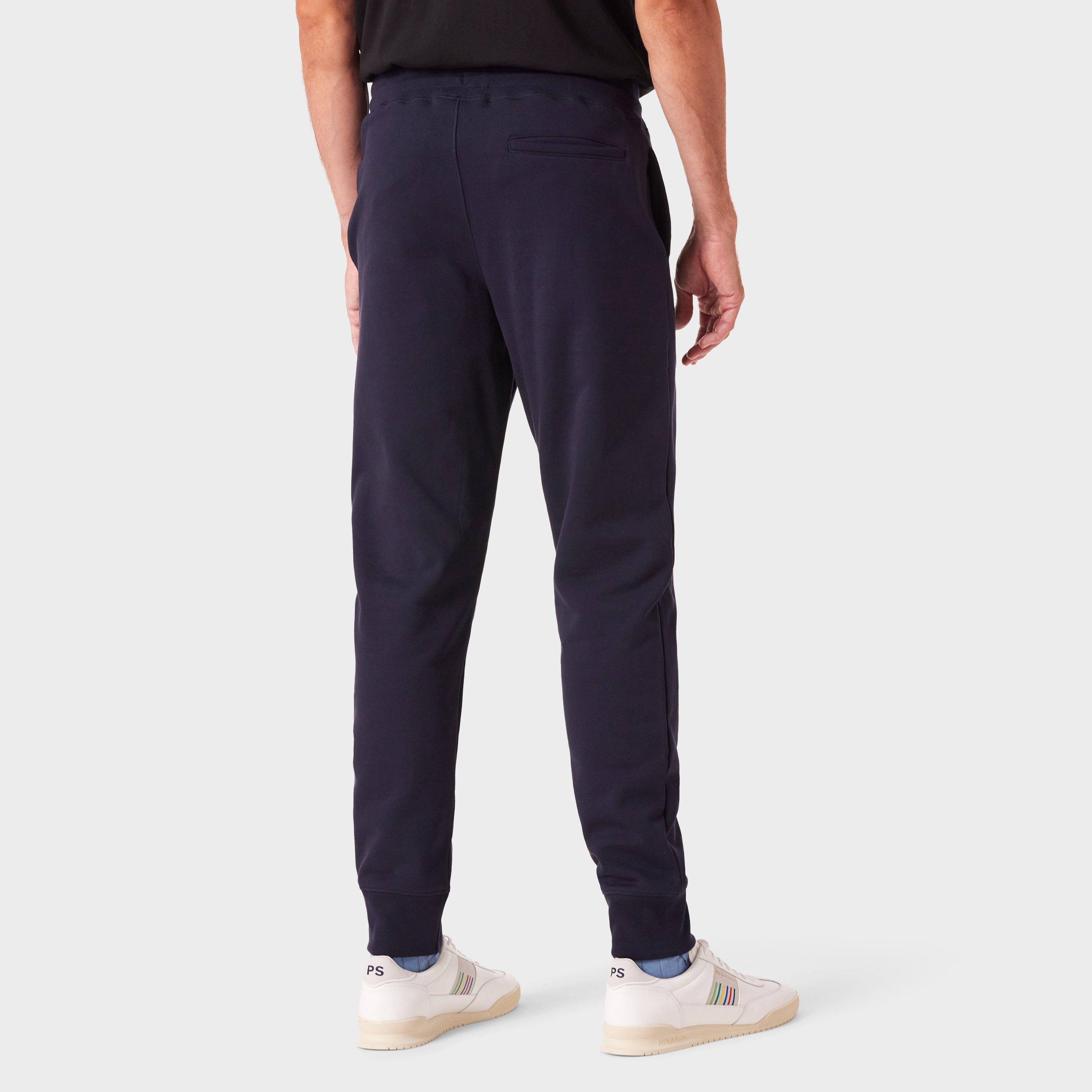 Navy 49 - PS Paul Smith - Men's Zebra Jogger Trousers - 4