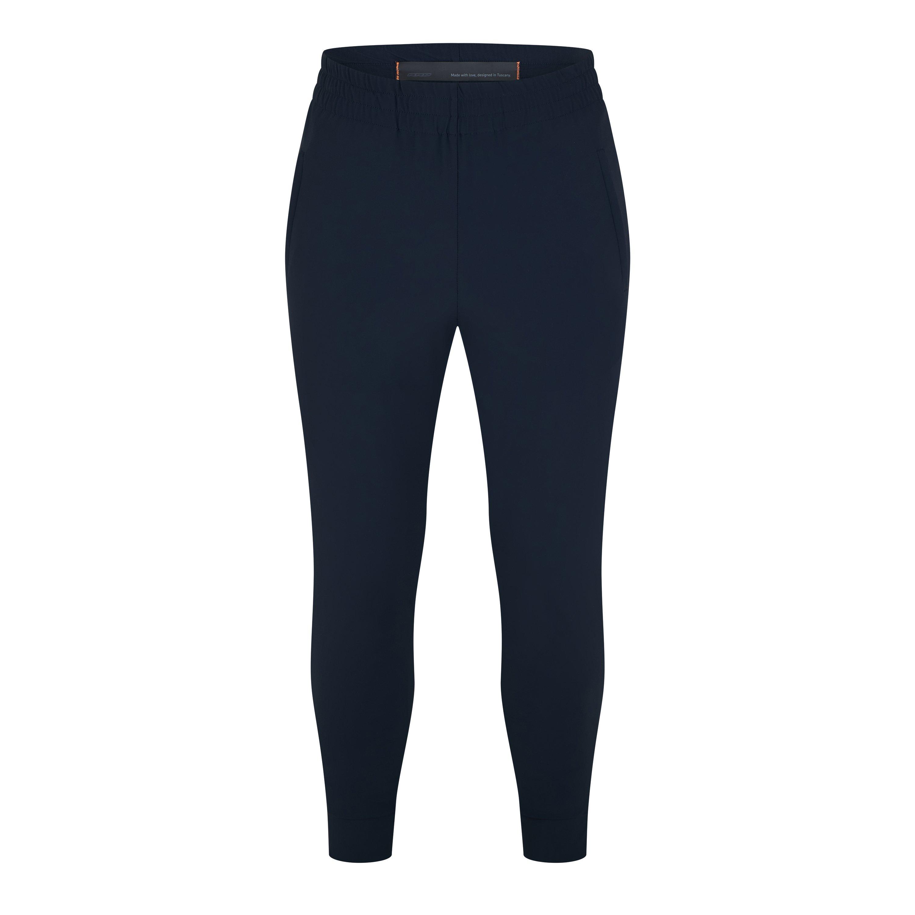 Roberto Ricci Designs Men's Surflex Closed Hem Fleece Joggers - Blue/Black - Size XL (52)