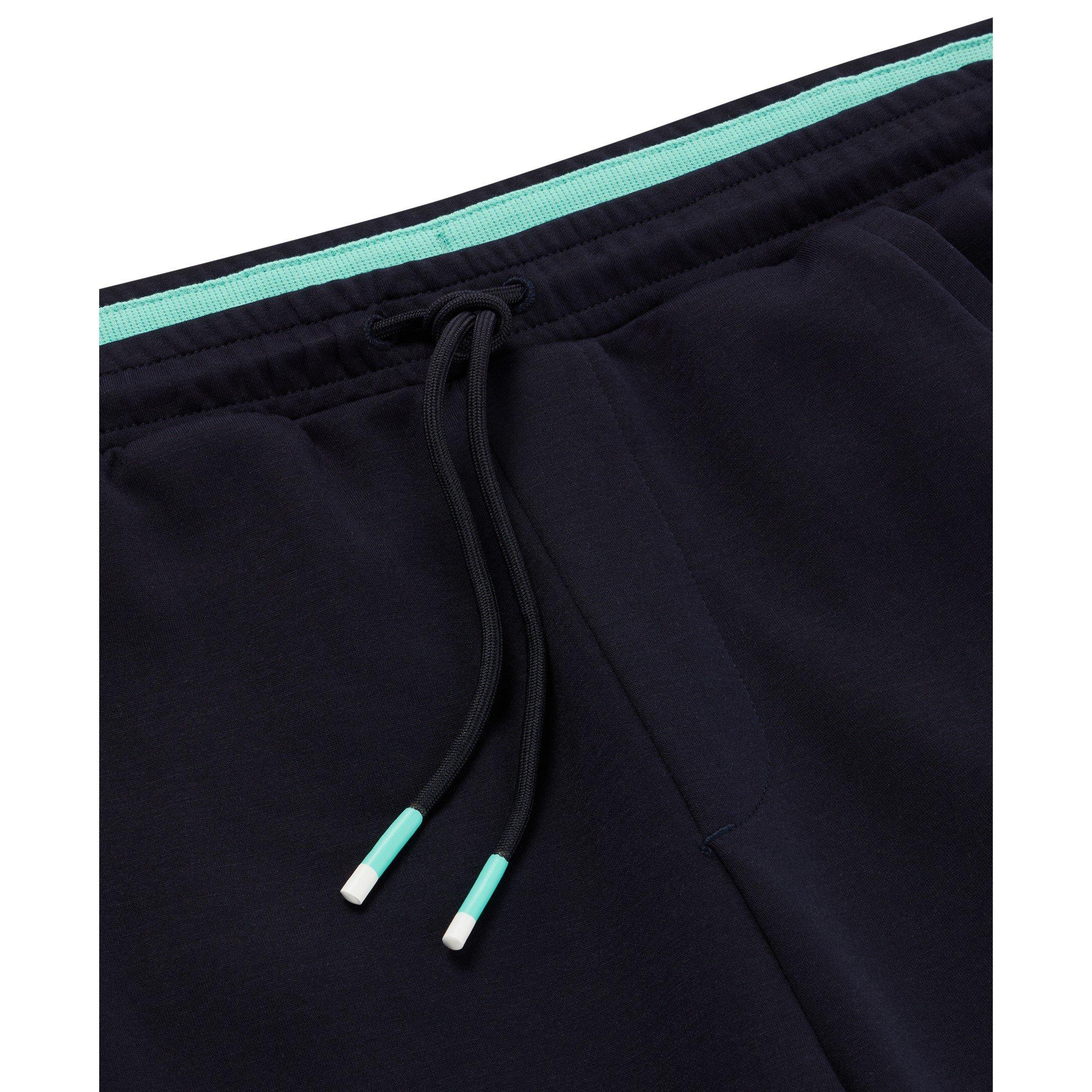 Blue - Boss - Men's Hadiko Closed Hem Fleece Joggers - 6