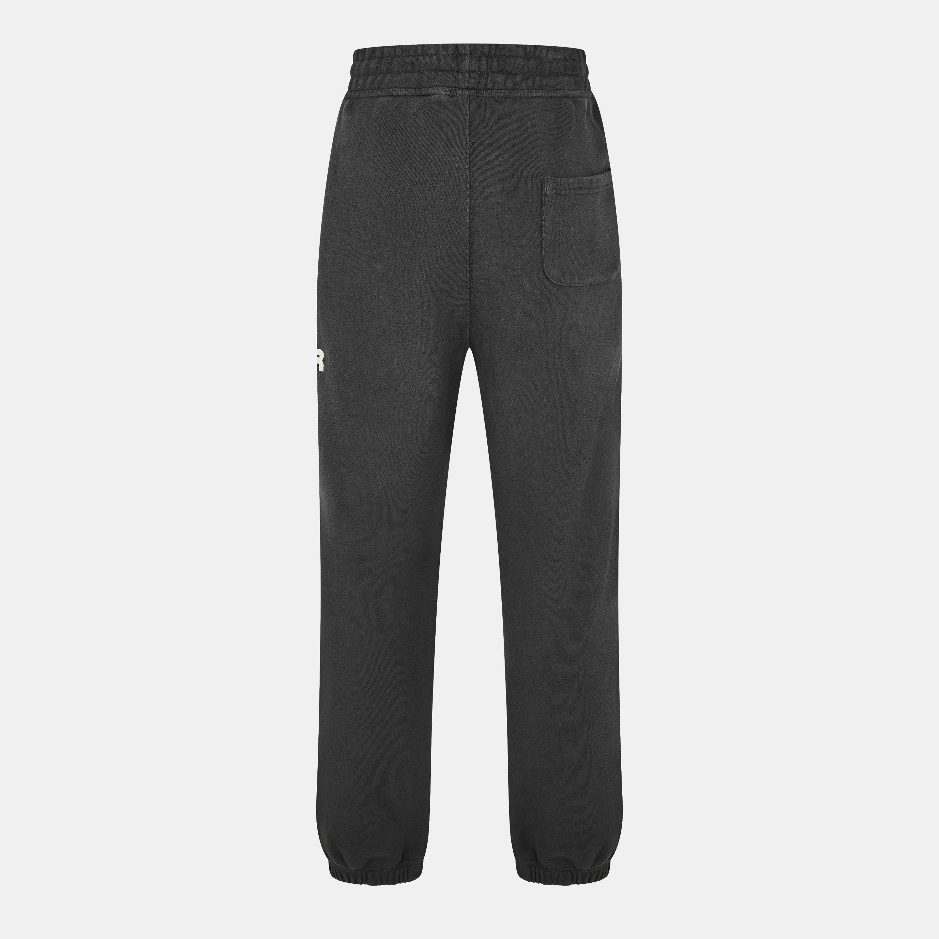 Jet Black - Summer Games - Men's Logo Closed Hem Fleece Joggers - 2