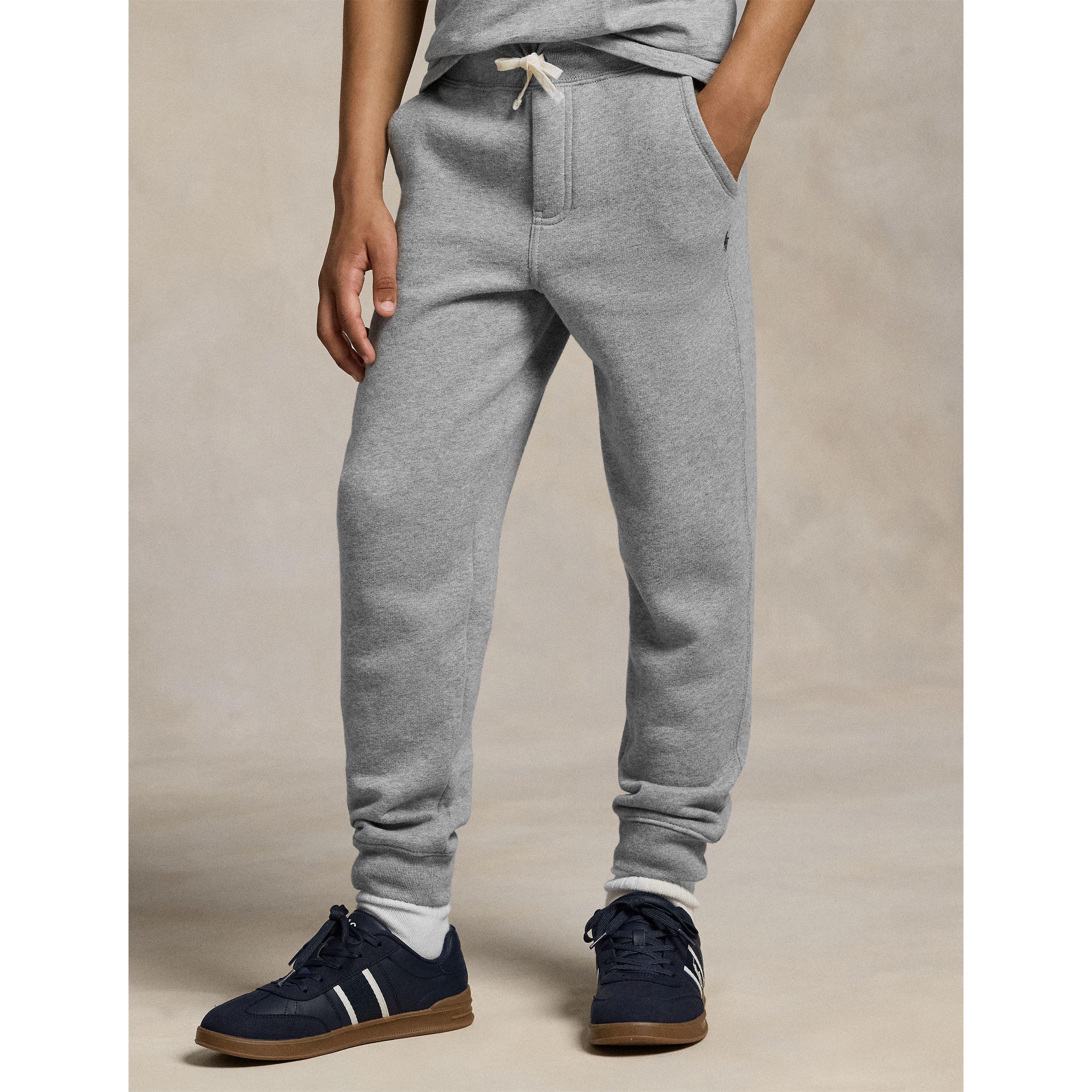  Lt Gry Sprt Ht - Polo Ralph Lauren - Boys' Fleece Jogging Bottoms - 3