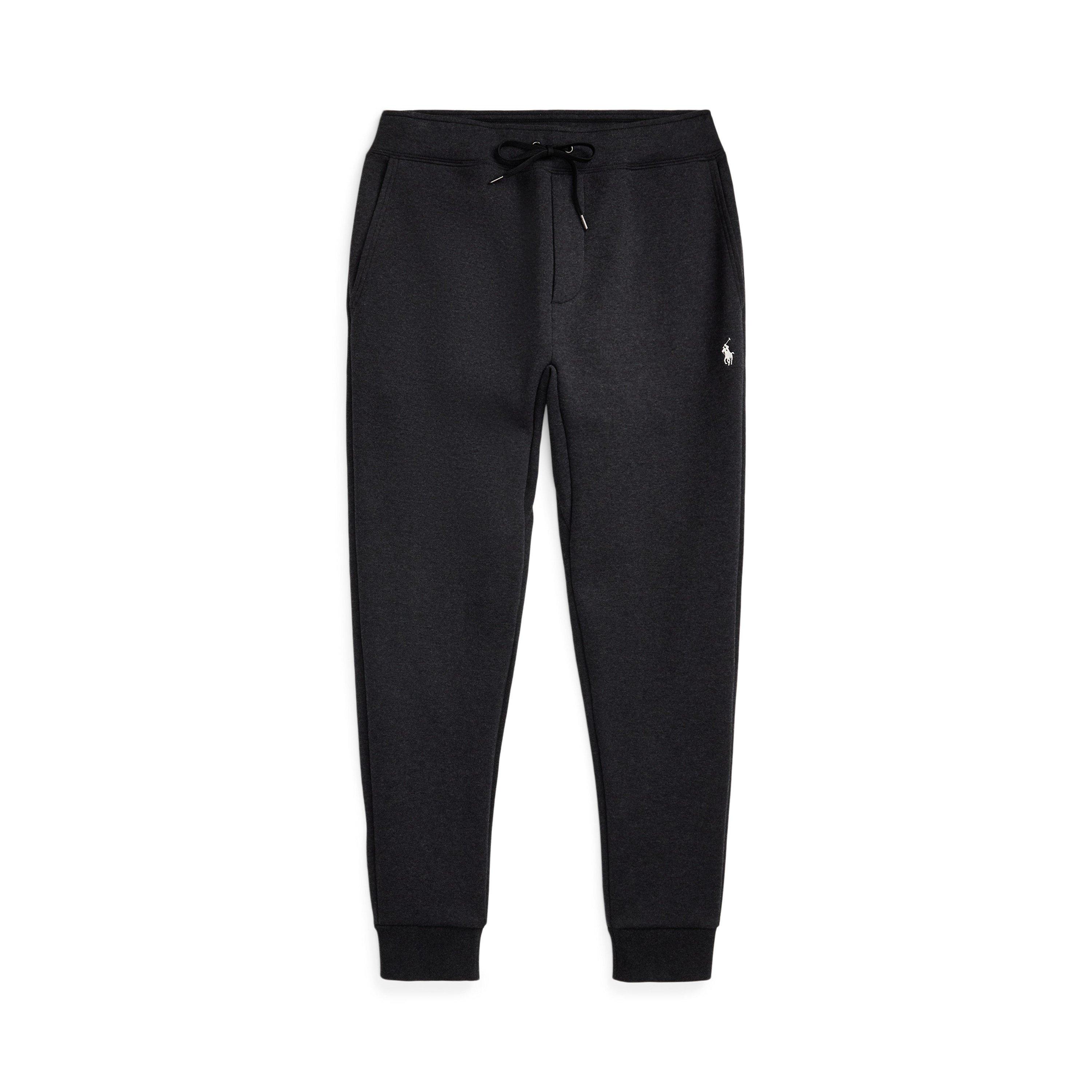 Polo Ralph Lauren Men's Tech Closed Hem Jogging Bottoms - Black Marl Htr - Size 2XL