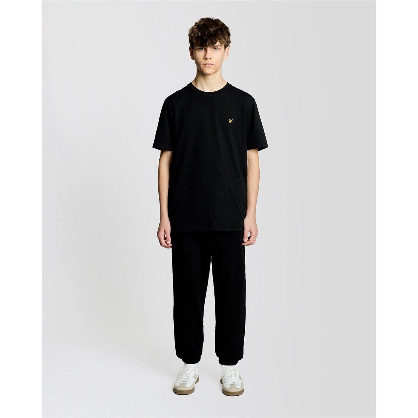 Lyle And Scott Boys Lyle & Scott Kids Cotton Sweatpant - Black - 10-11 Years