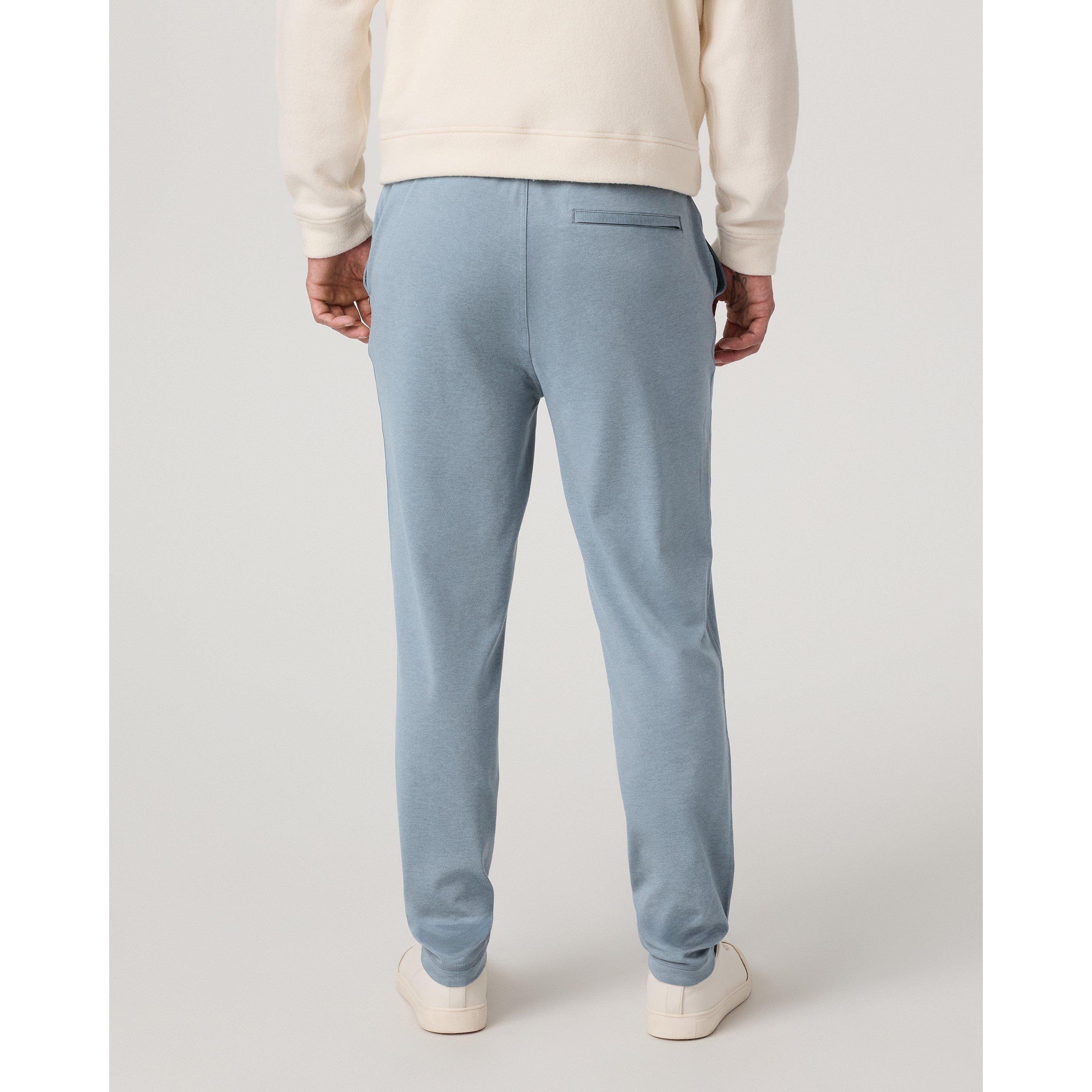 Grey - Vuori - Men's Ponto Closed Hem Fleece Joggers - 4