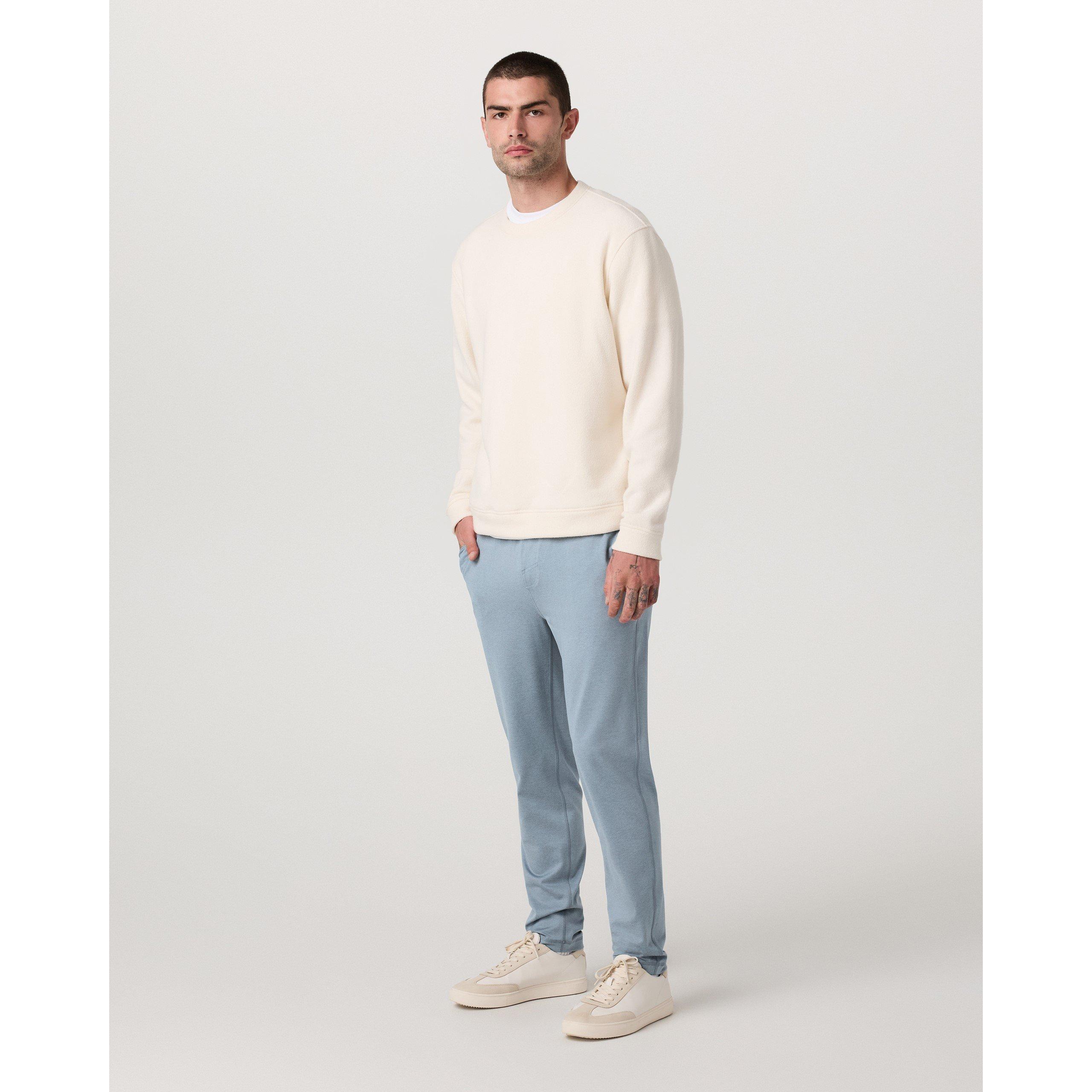 Grey - Vuori - Men's Ponto Closed Hem Fleece Joggers - 6