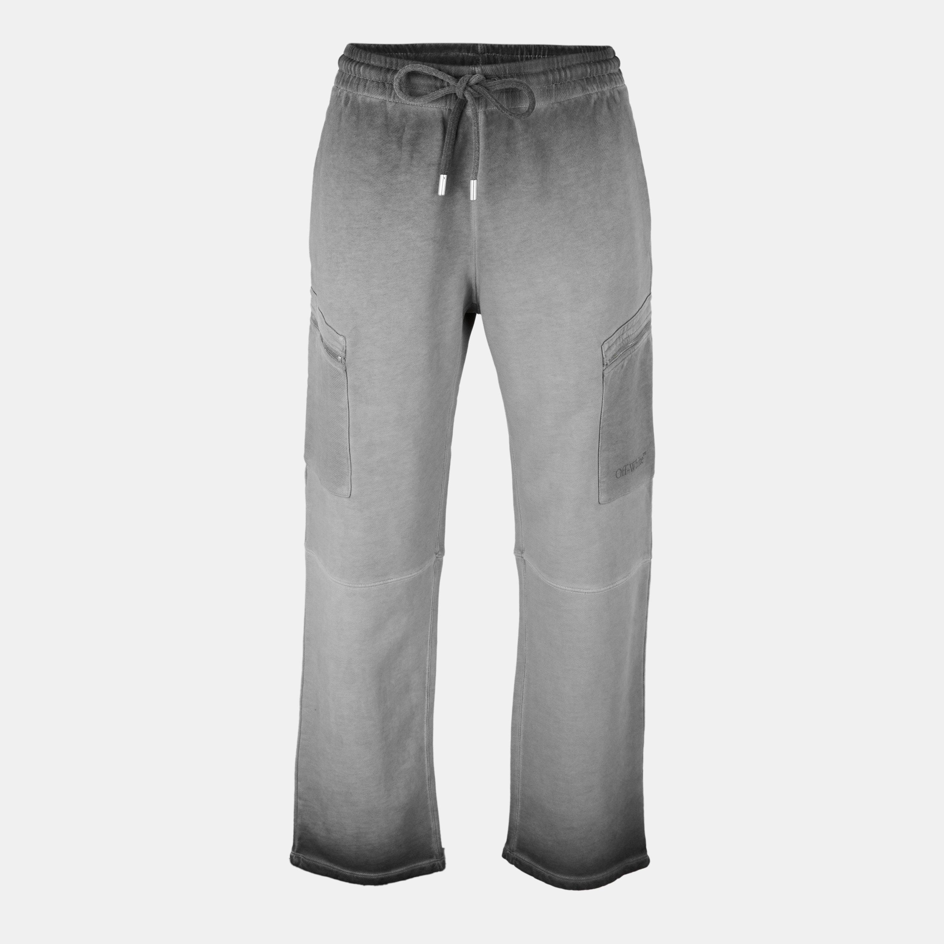 Off White Men's Closed Hem Fleece Joggers