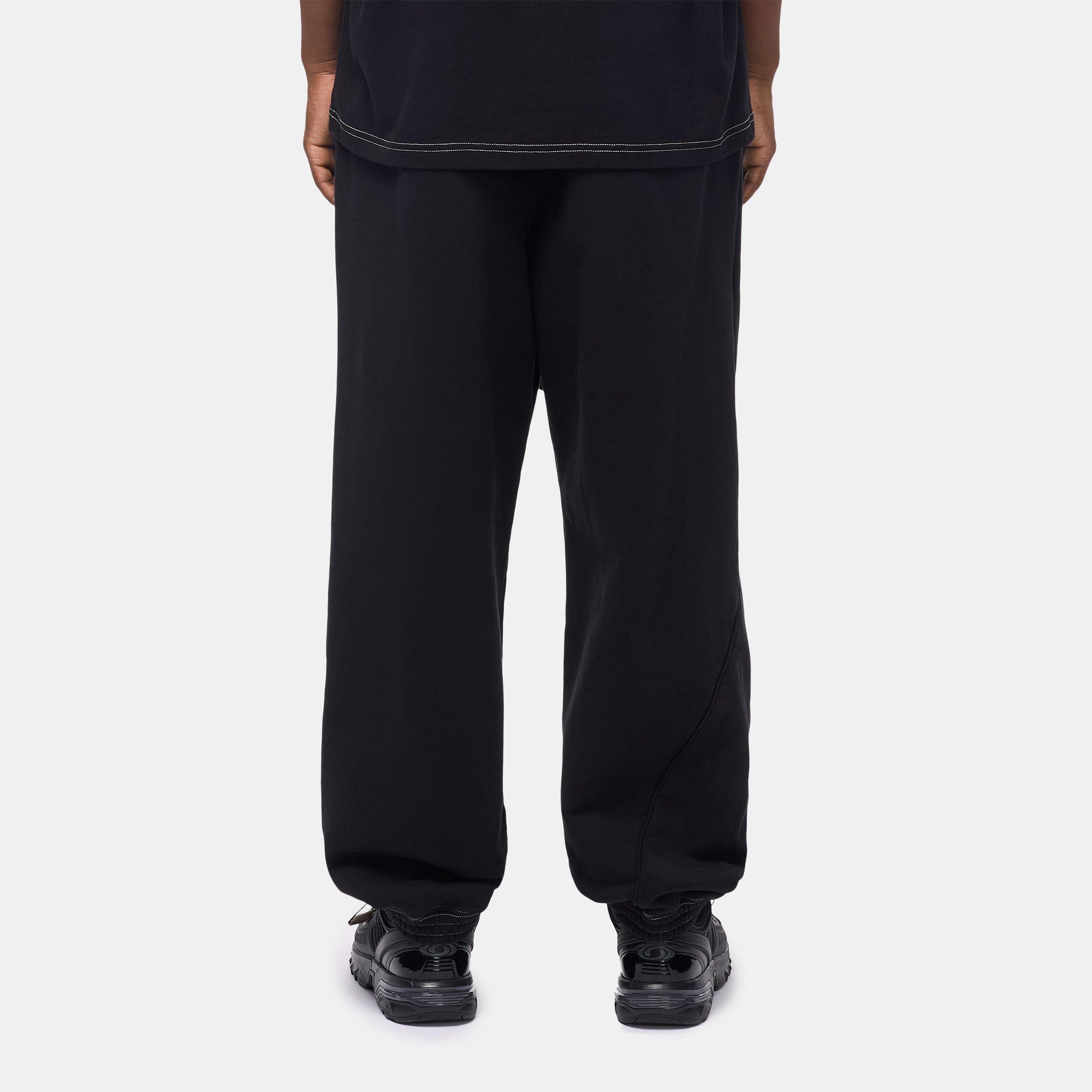 Black 0050 - A-COLD-WALL - Men's Millbank Closed Hem Fleece Tapered Joggers - 3