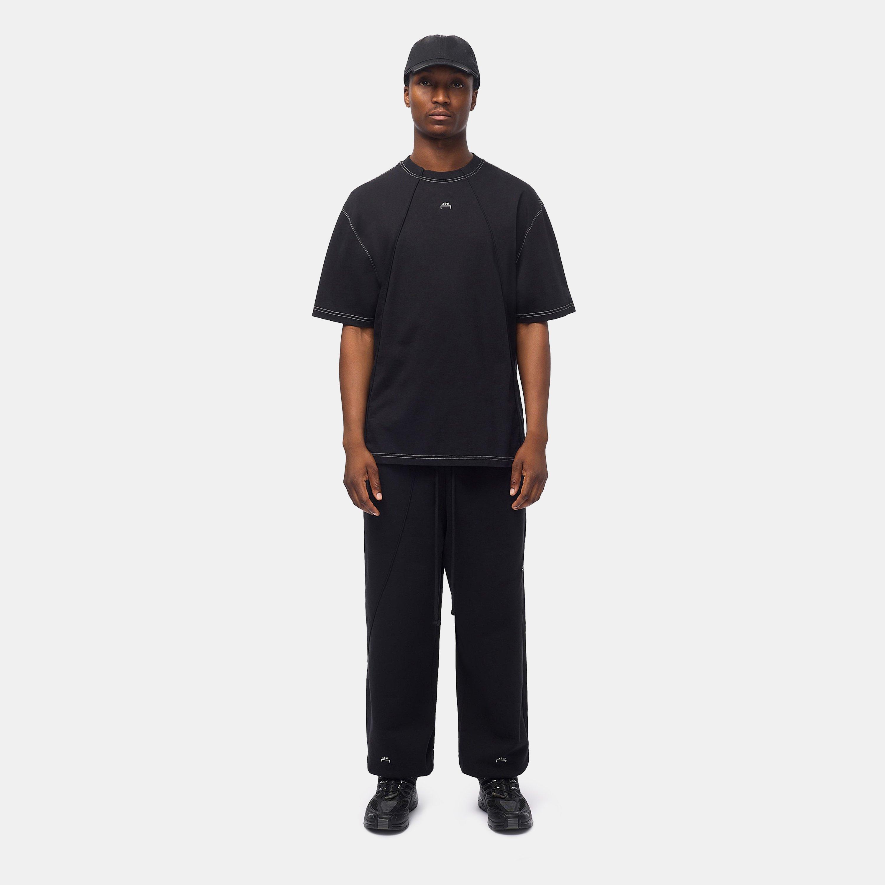 Black 0050 - A-COLD-WALL - Men's Millbank Closed Hem Fleece Tapered Joggers - 4