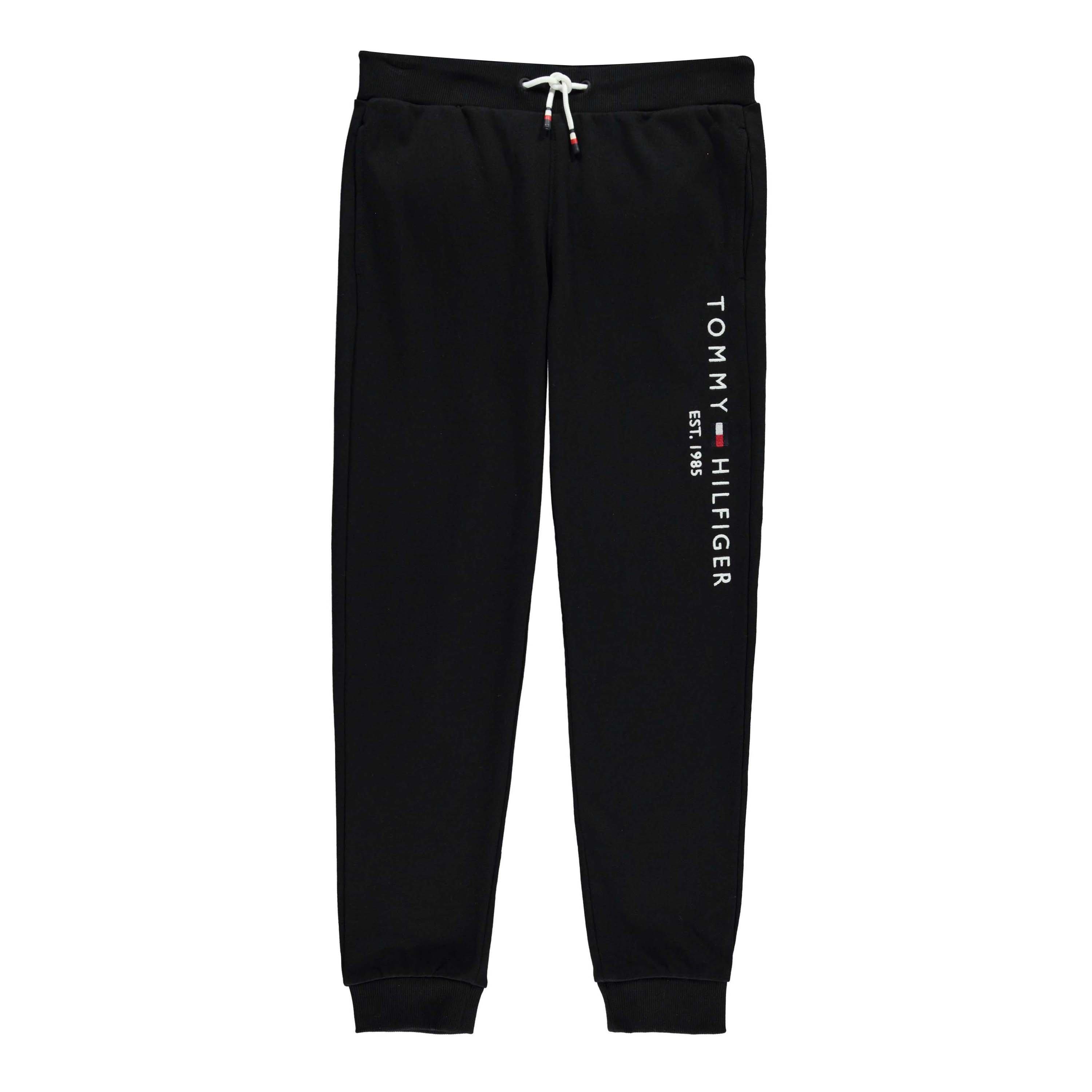 Tommy Hilfiger Essential Joggers - Black BDS - Size 12Y