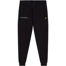 Lyle and Scott Closed Hem Fleece Logo Jogging Bottoms