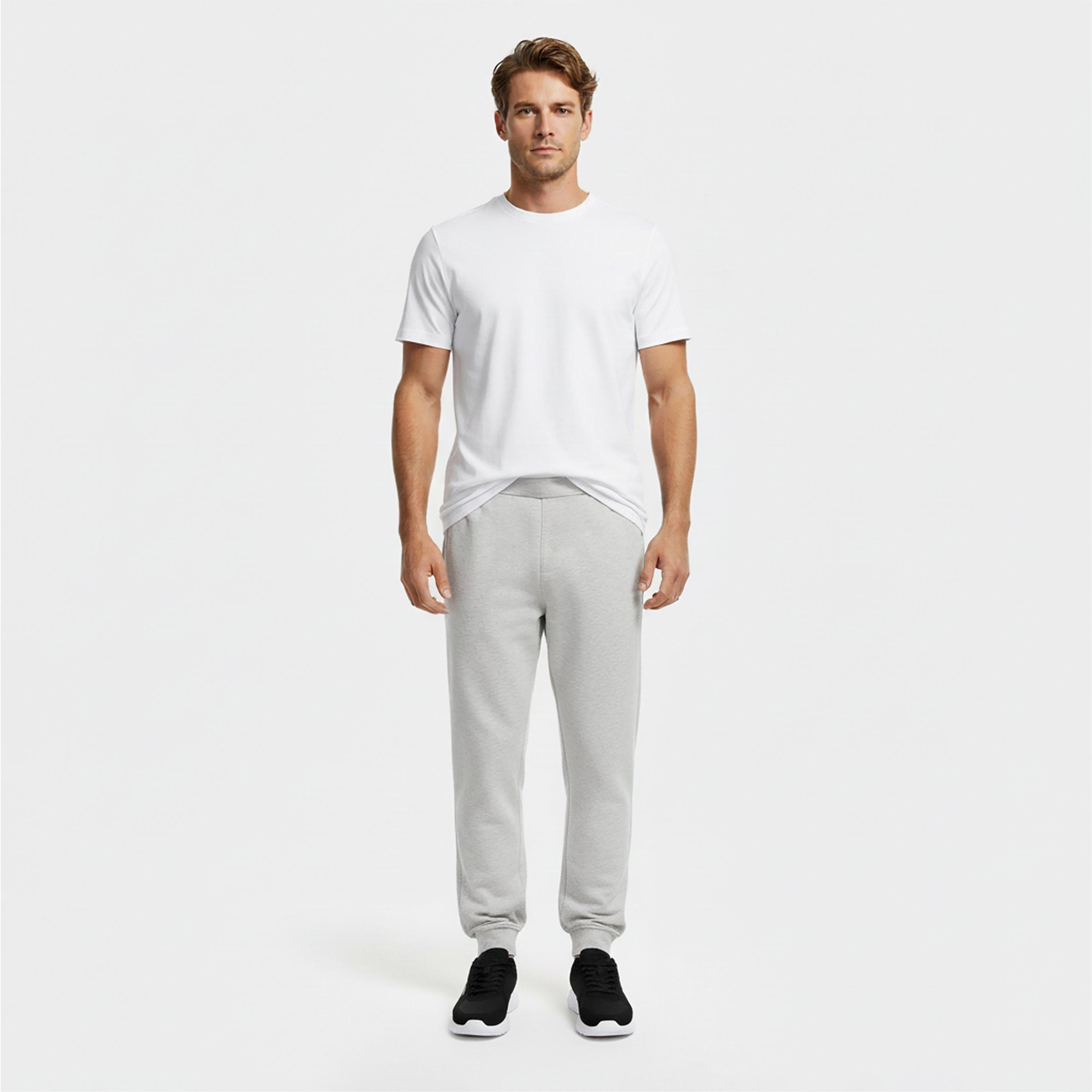 Ice Marl - Slazenger - Fleece Contrast Pant Mens - 6