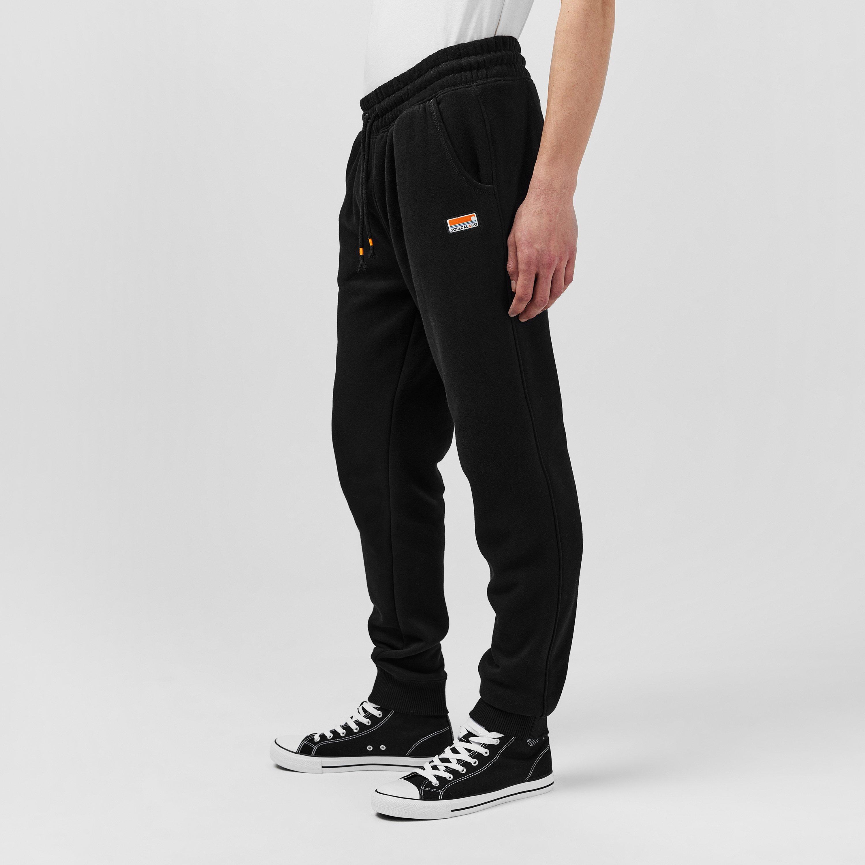 Black - SoulCal - Signature Fleece Joggers Mens - 5